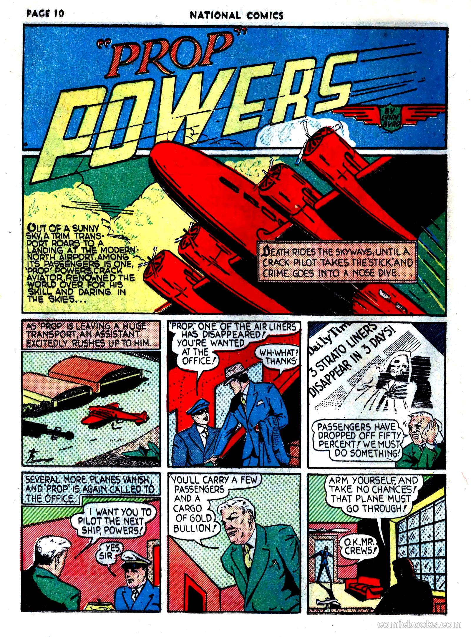 National Comics #1 (1940) — page 12 of 68