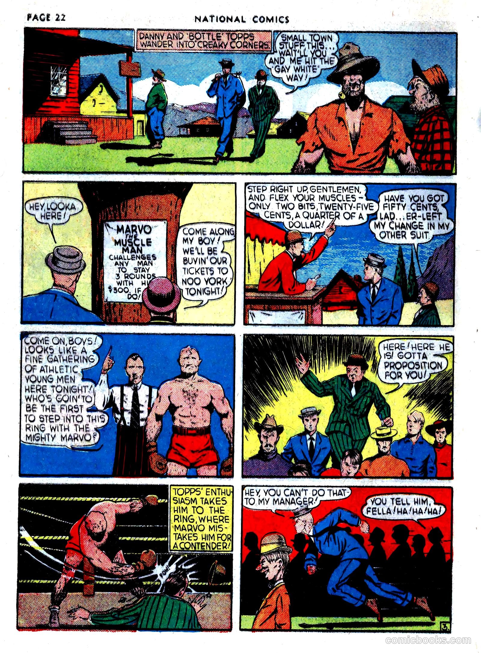National Comics #1 (1940) — page 24 of 68