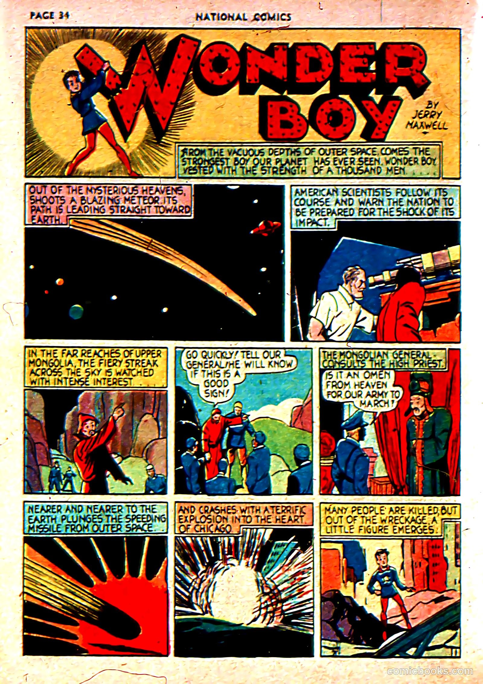 National Comics #1 (1940) — page 36 of 68