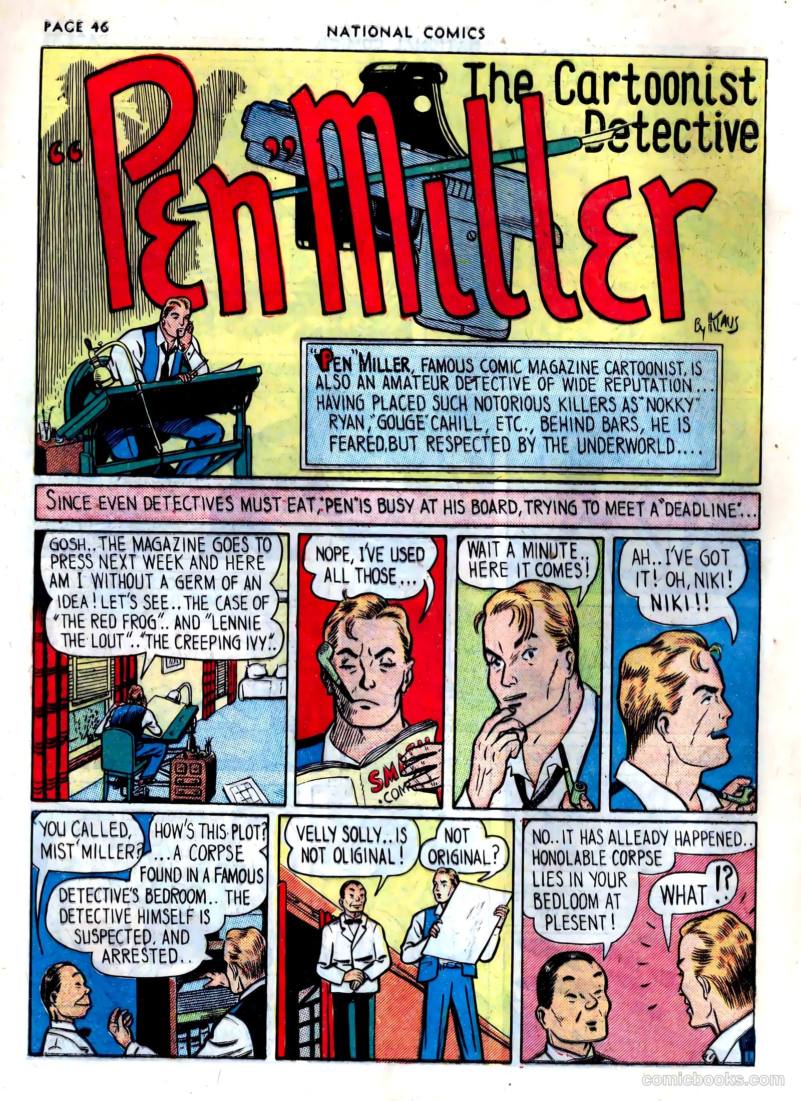 National Comics #1 (1940) — page 48 of 68