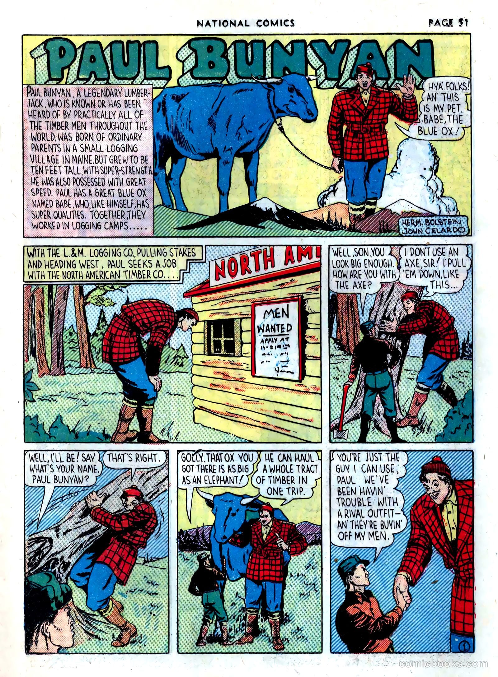 National Comics #1 (1940) — page 53 of 68