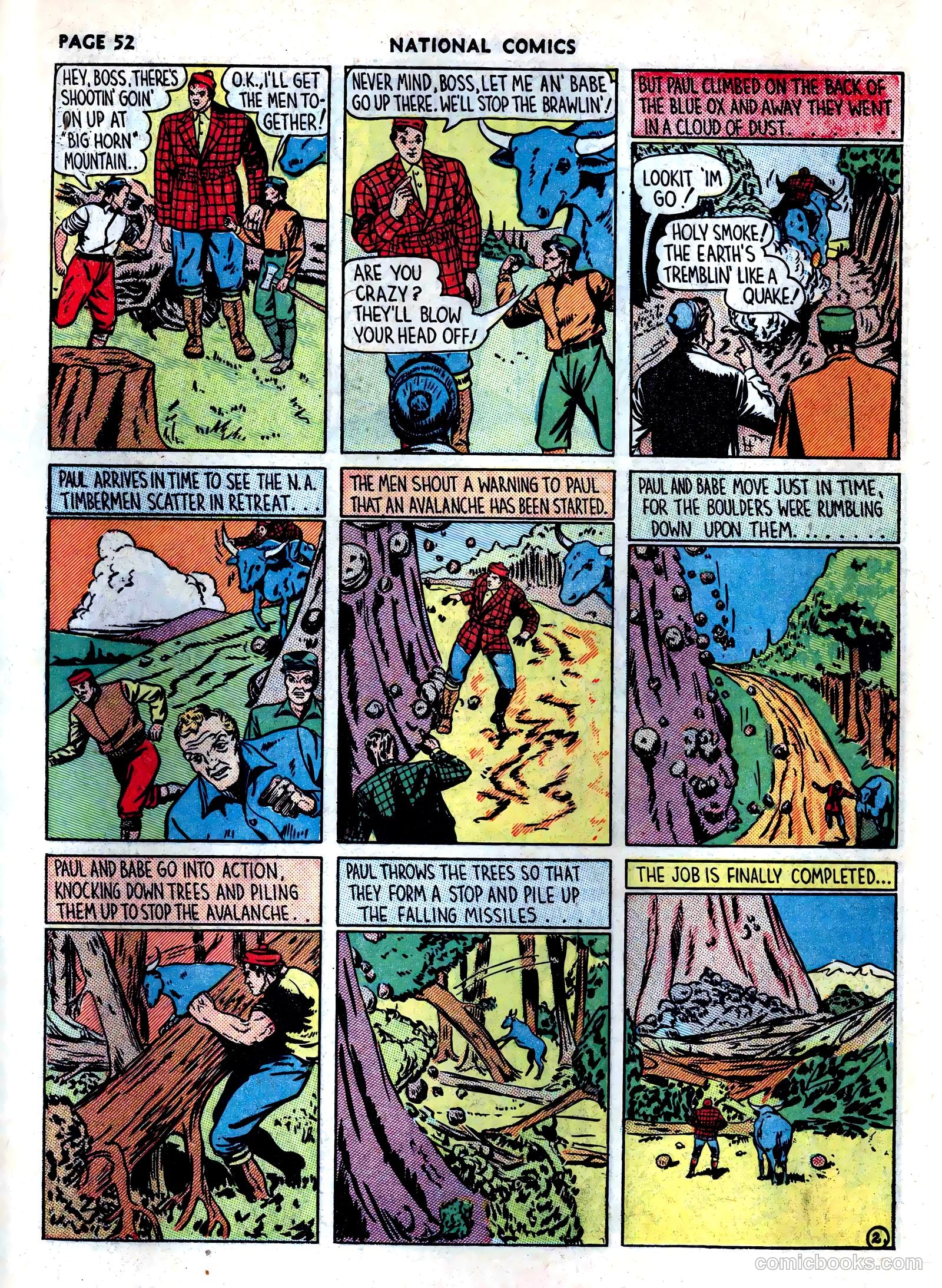 National Comics #1 (1940) — page 54 of 68