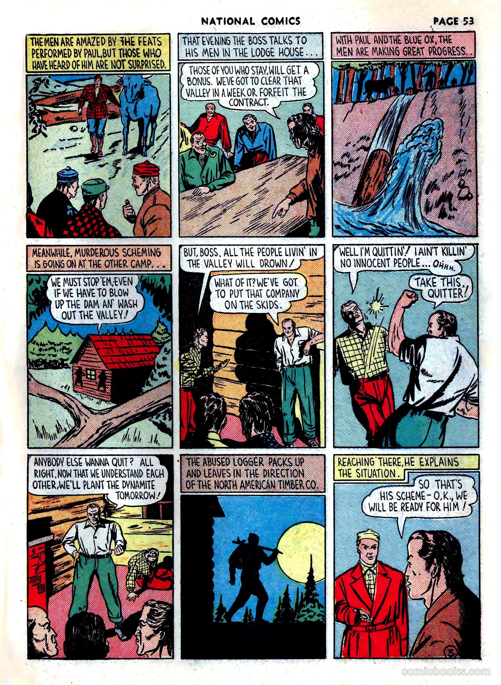National Comics #1 (1940) — page 55 of 68