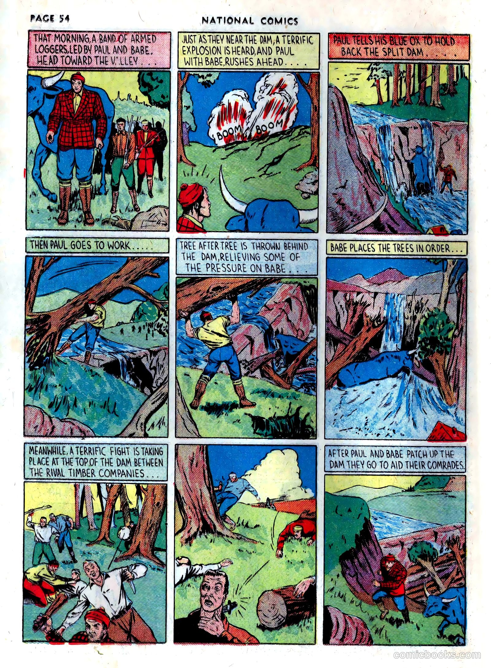 National Comics #1 (1940) — page 56 of 68