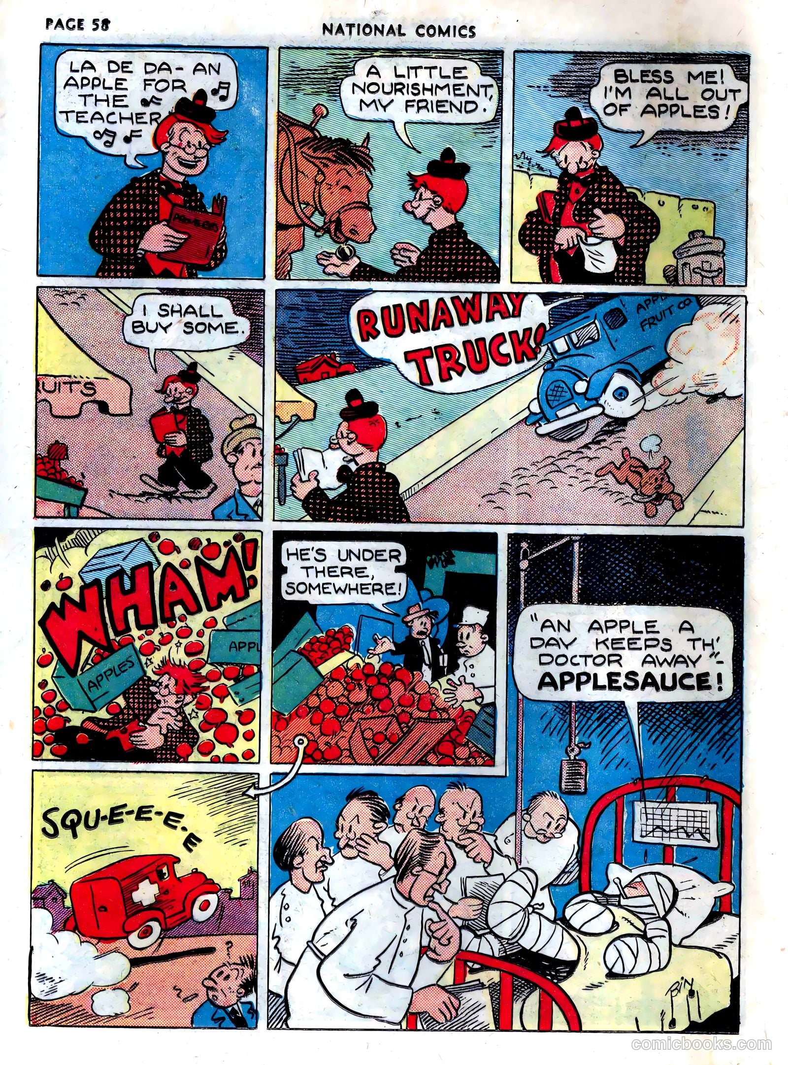 National Comics #1 (1940) — page 60 of 68