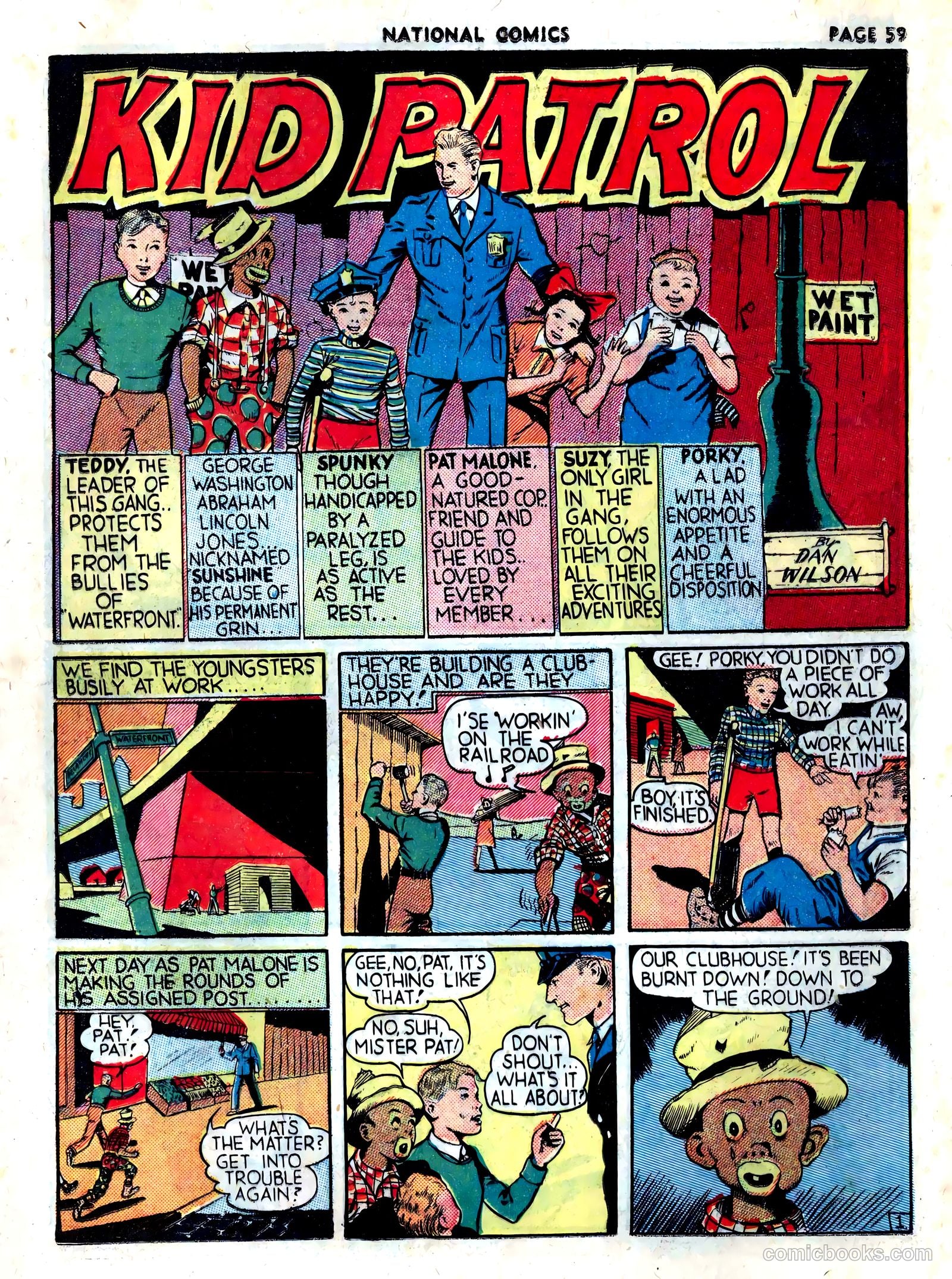 National Comics #1 (1940) — page 61 of 68
