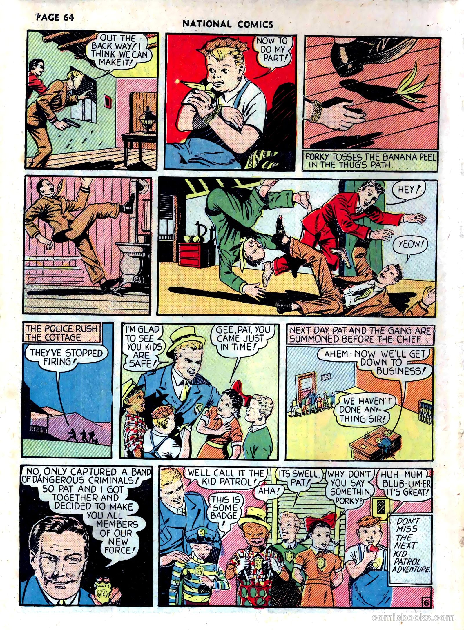 National Comics #1 (1940) — page 66 of 68