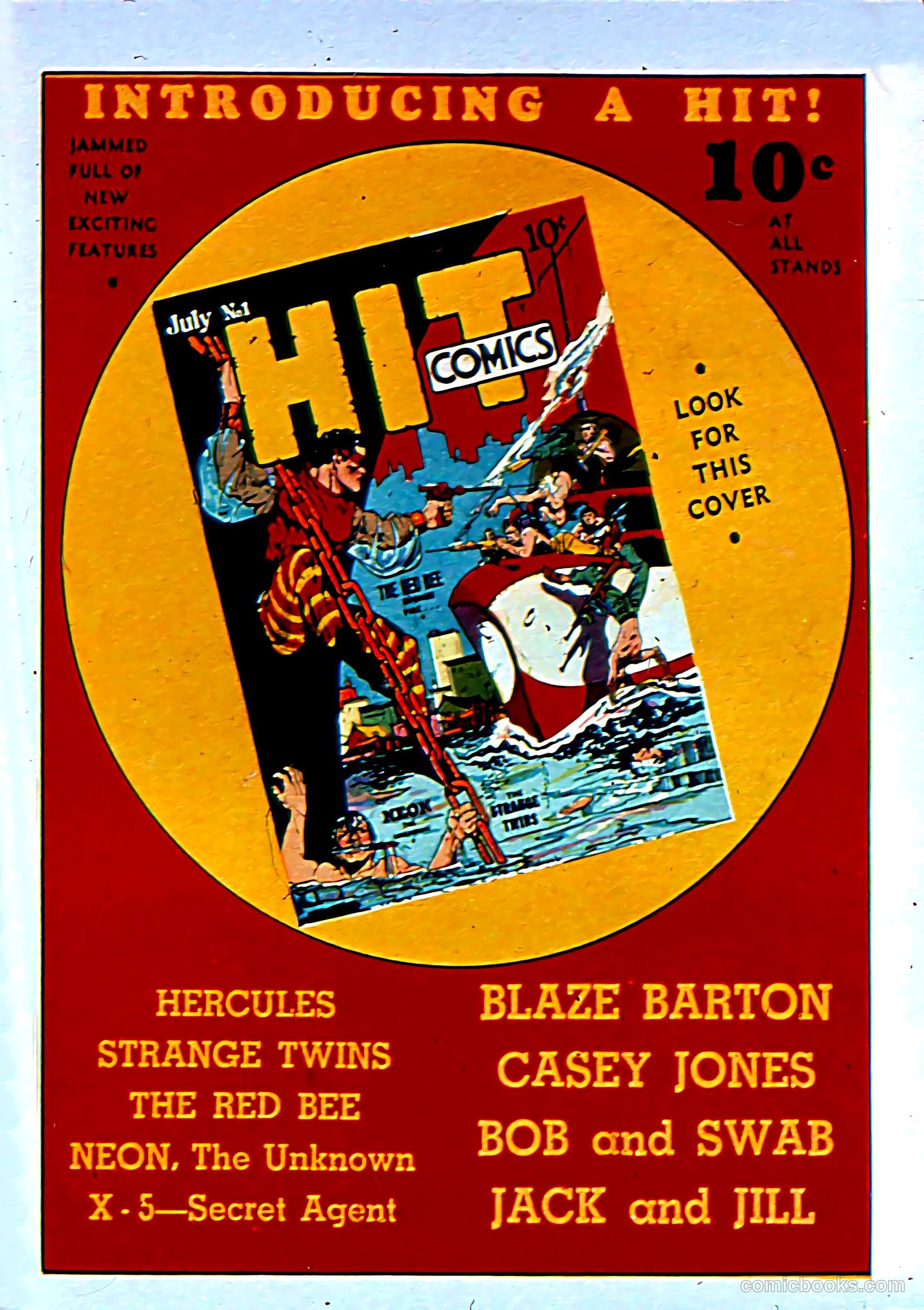 National Comics #1 (1940) — page 67 of 68