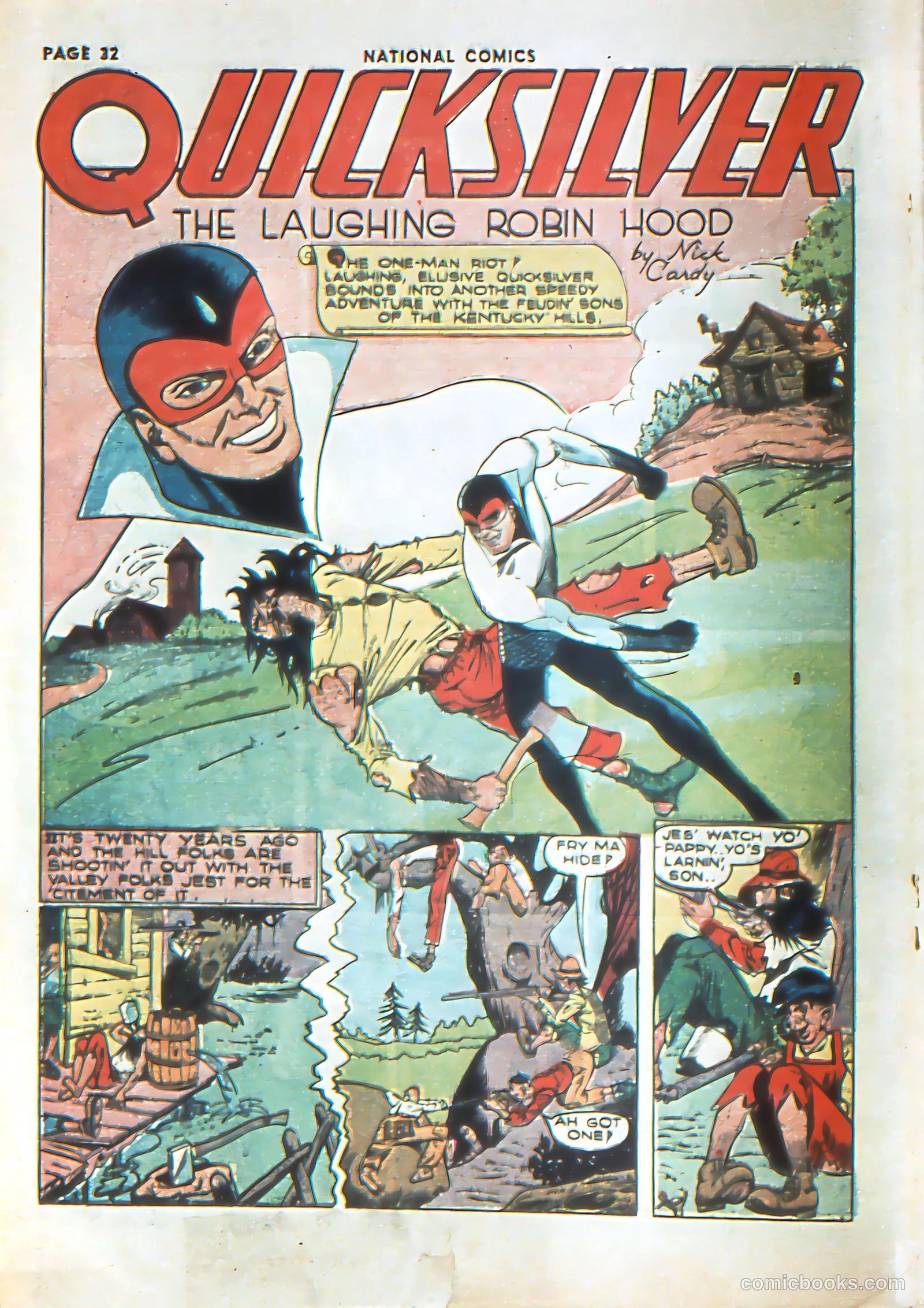 National Comics #10 (1941) — page 34 of 68