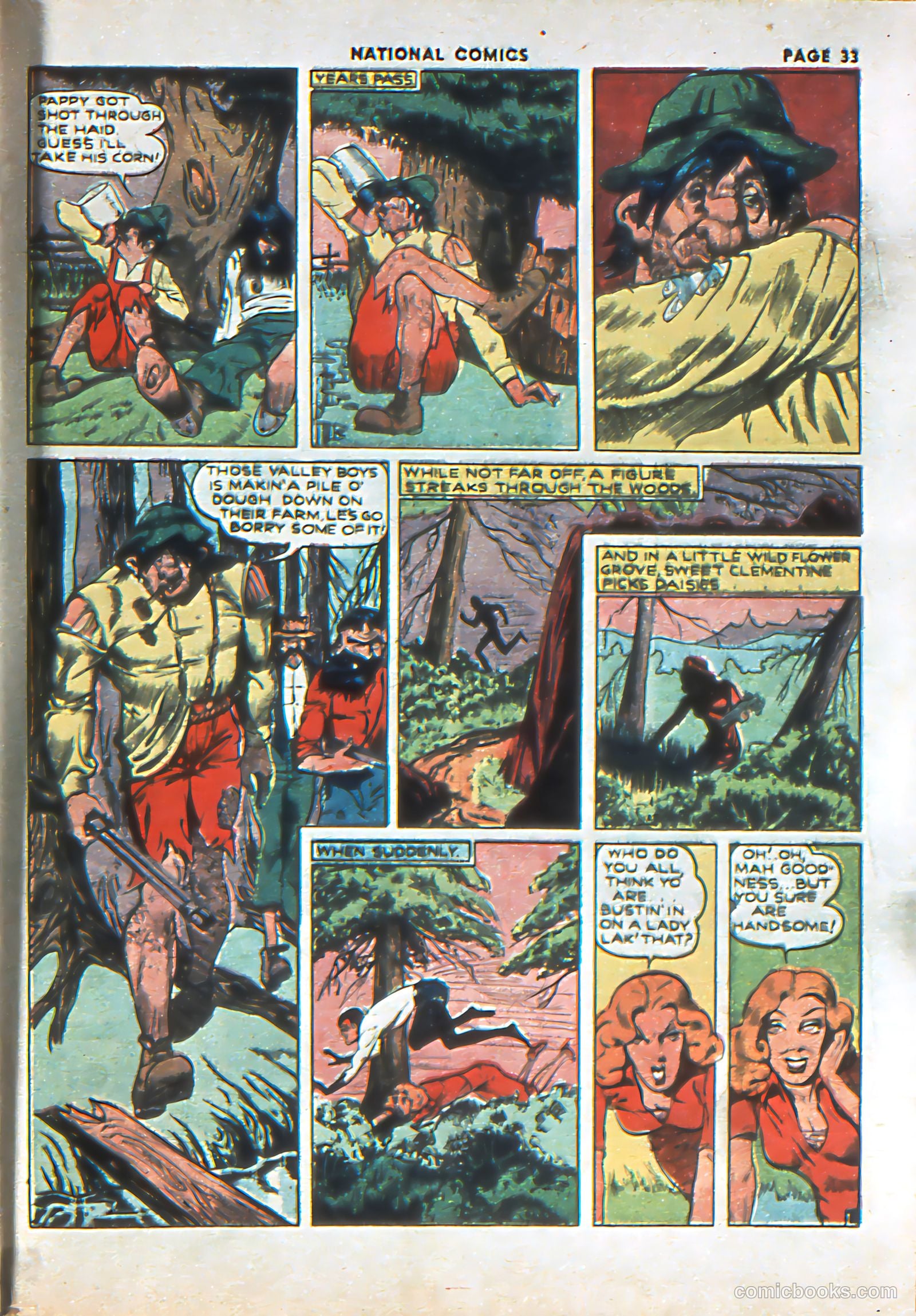 National Comics #10 (1941) — page 35 of 68