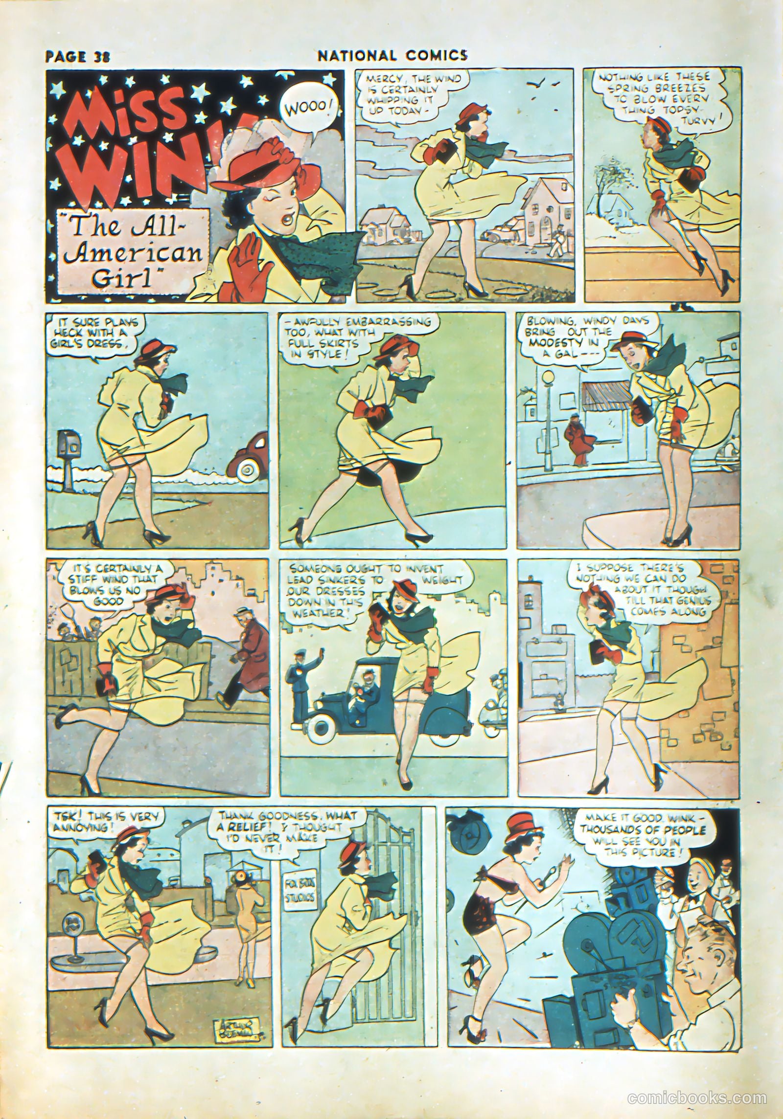 National Comics #10 (1941) — page 40 of 68