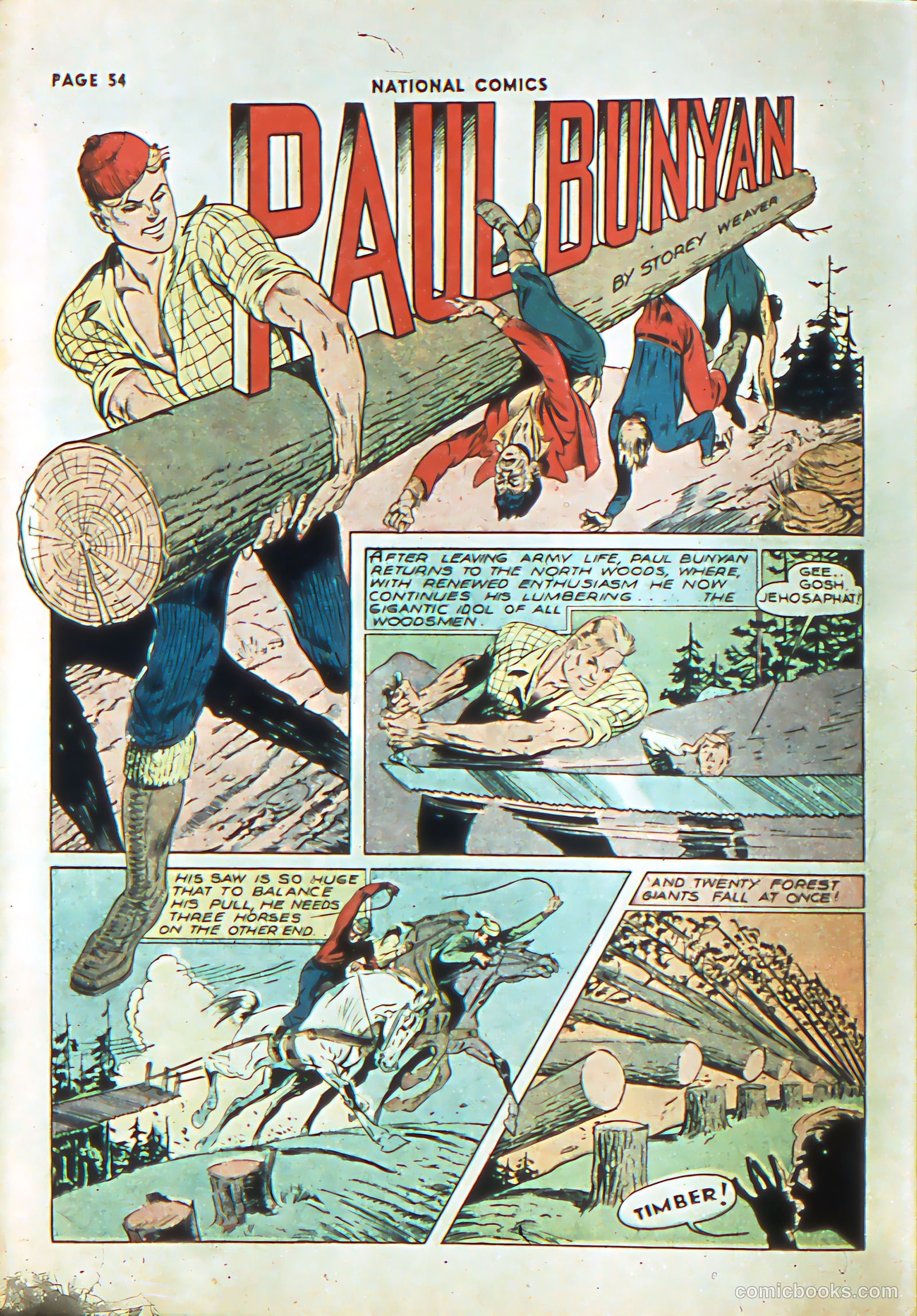 National Comics #10 (1941) — page 56 of 68