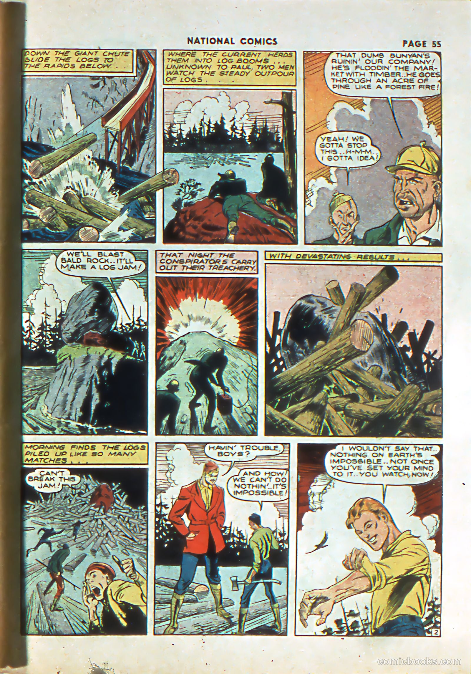 National Comics #10 (1941) — page 57 of 68