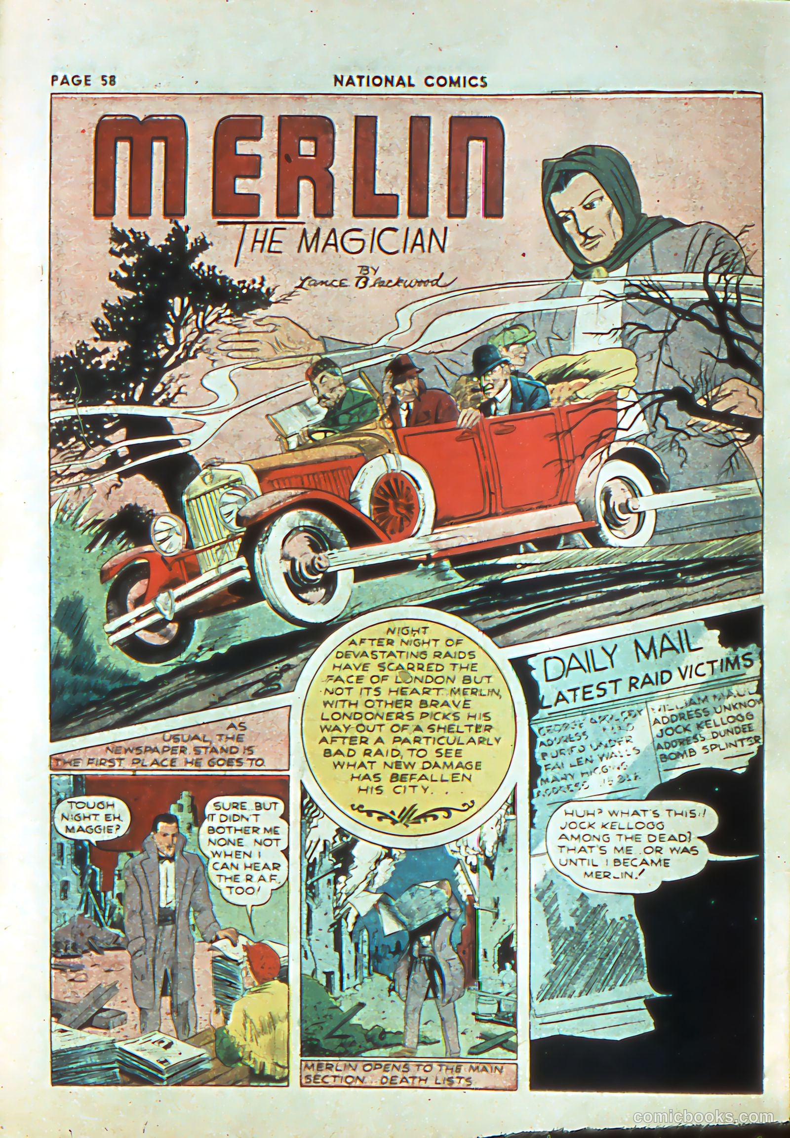 National Comics #10 (1941) — page 60 of 68