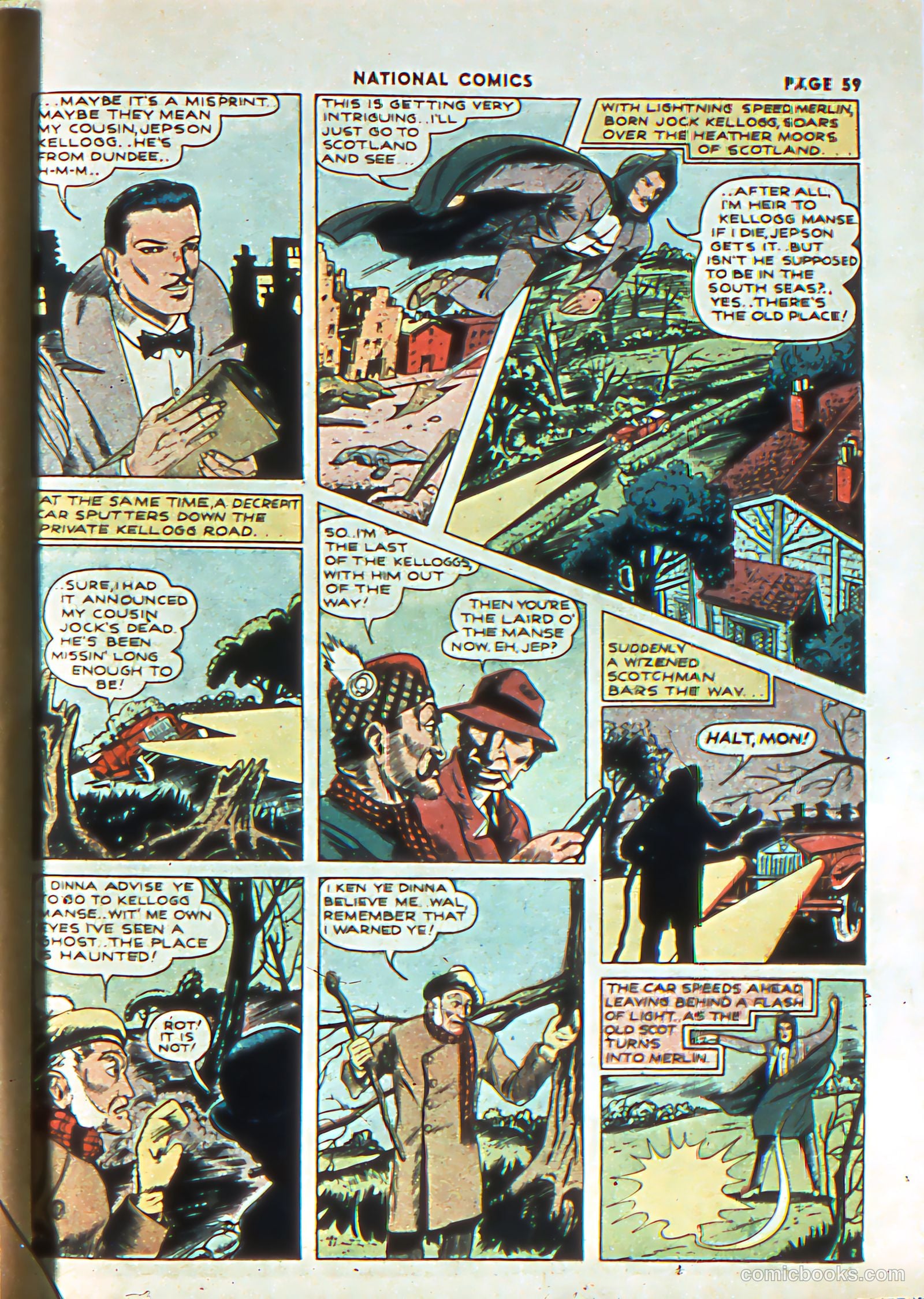National Comics #10 (1941) — page 61 of 68