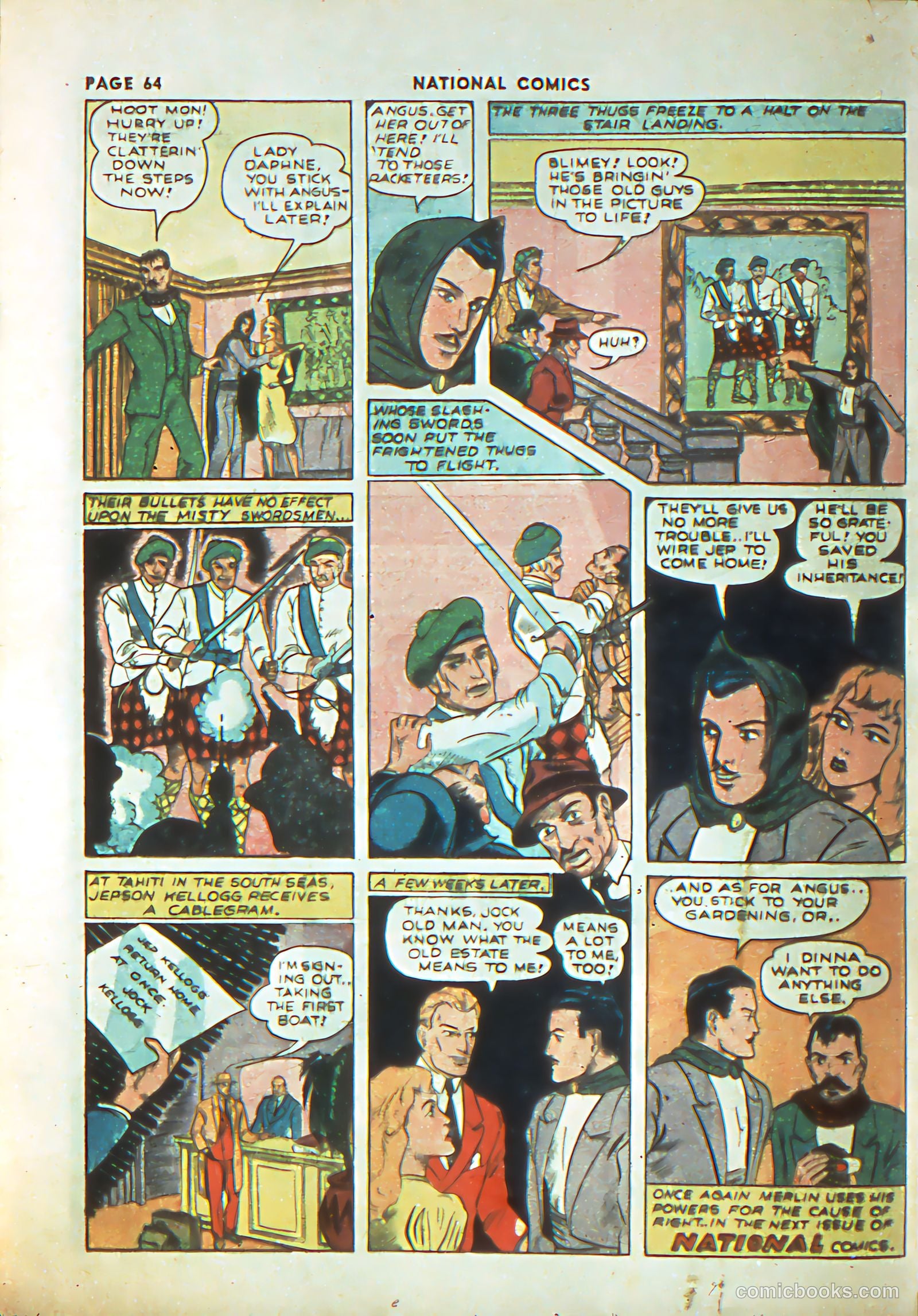 National Comics #10 (1941) — page 66 of 68