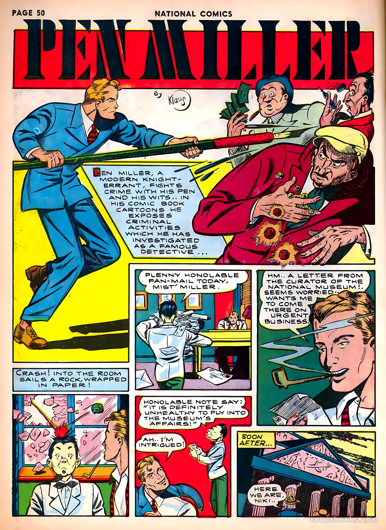 National Comics #11 (1941) — page 52 of 68