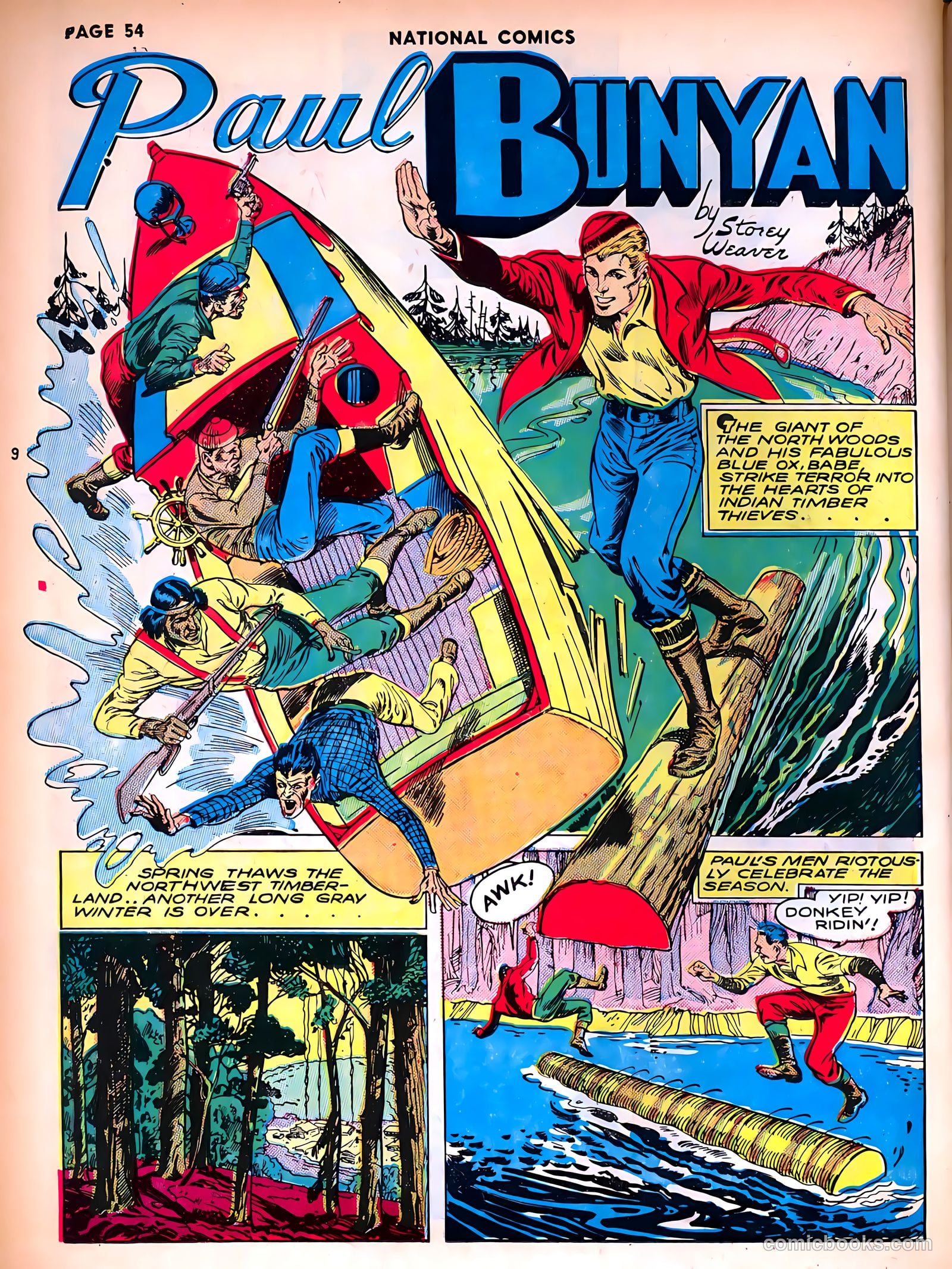 National Comics #11 (1941) — page 56 of 68