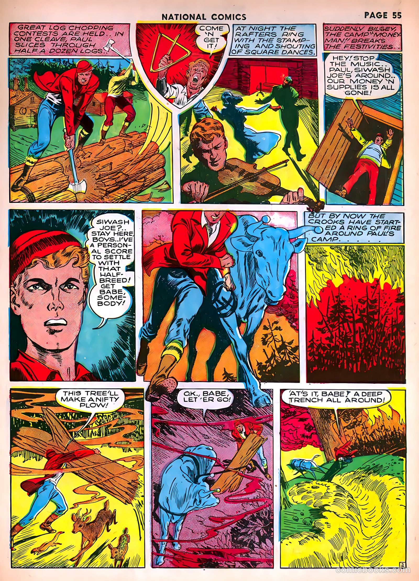 National Comics #11 (1941) — page 57 of 68