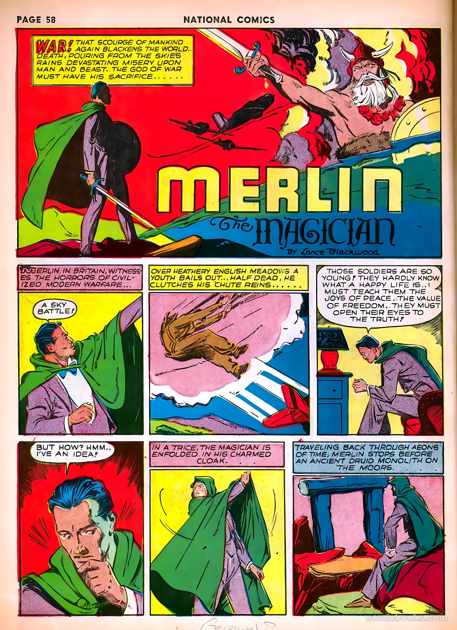 National Comics #11 (1941) — page 60 of 68