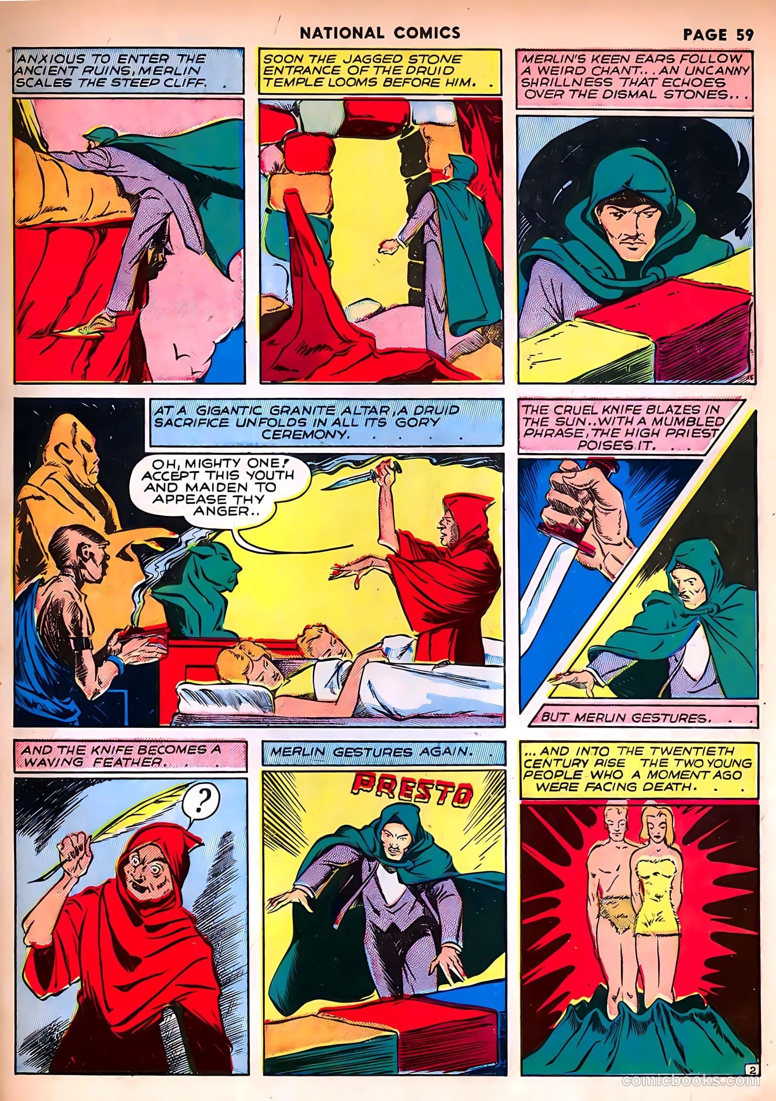 National Comics #11 (1941) — page 61 of 68