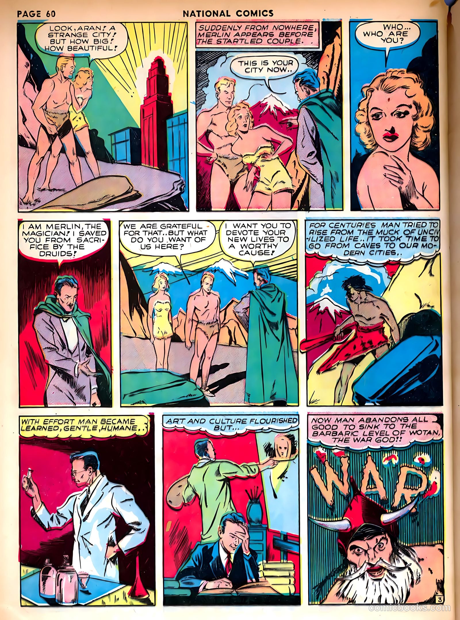 National Comics #11 (1941) — page 62 of 68