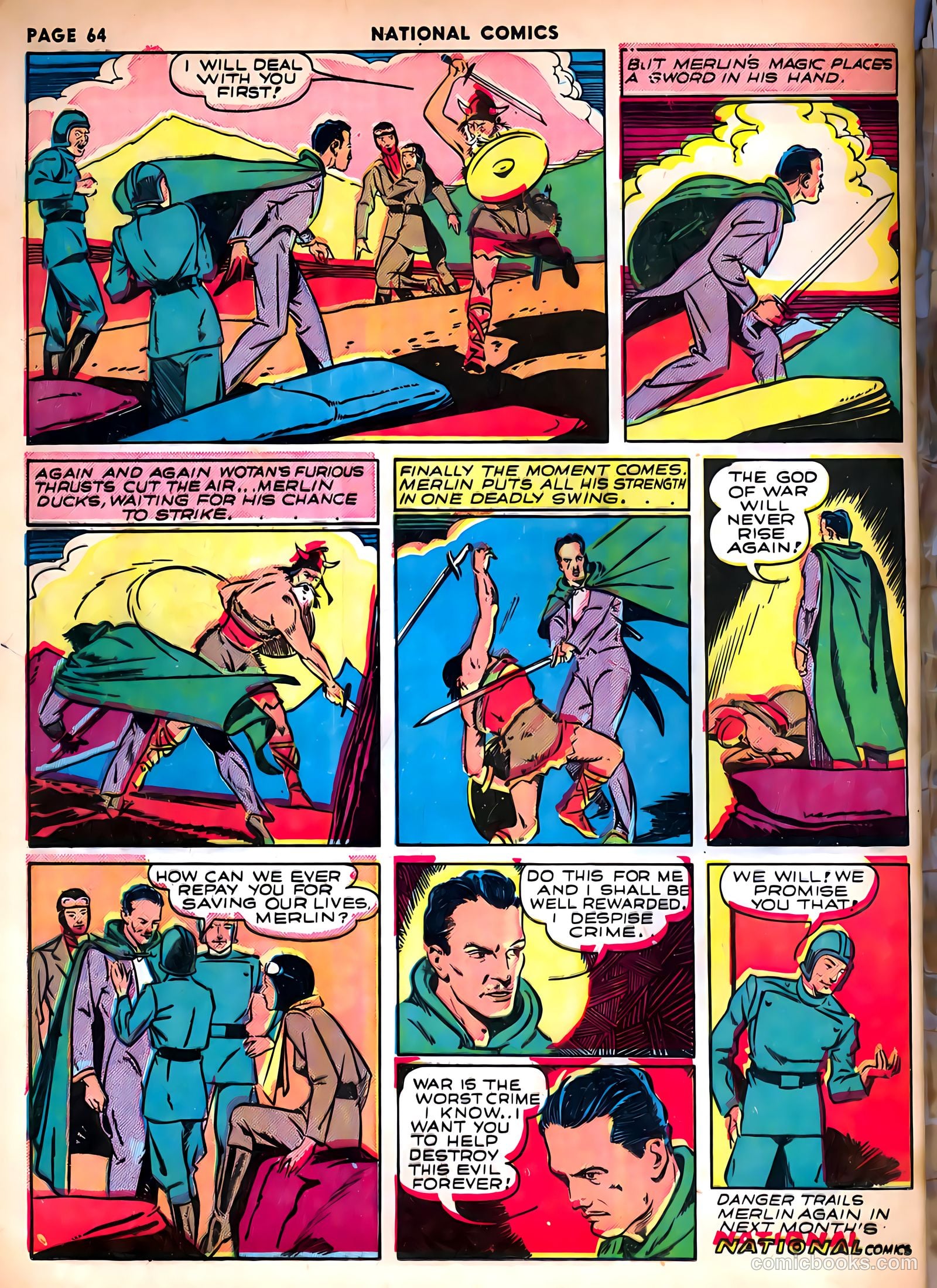 National Comics #11 (1941) — page 66 of 68