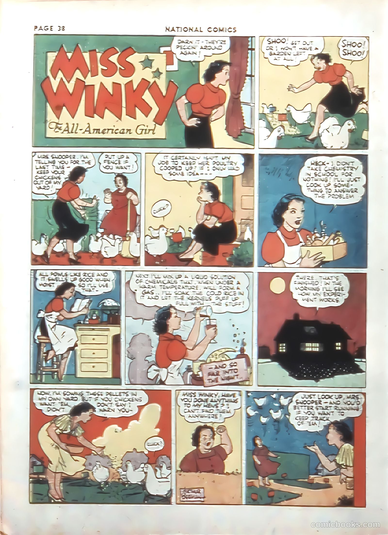 National Comics #12 (1941) — page 40 of 68