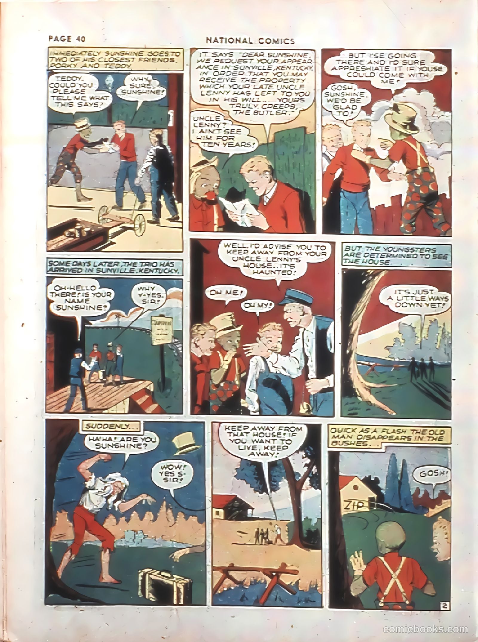 National Comics #12 (1941) — page 42 of 68