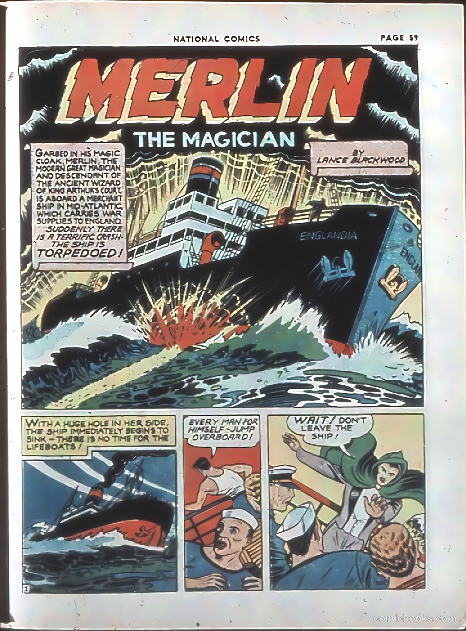 National Comics #12 (1941) — page 61 of 68