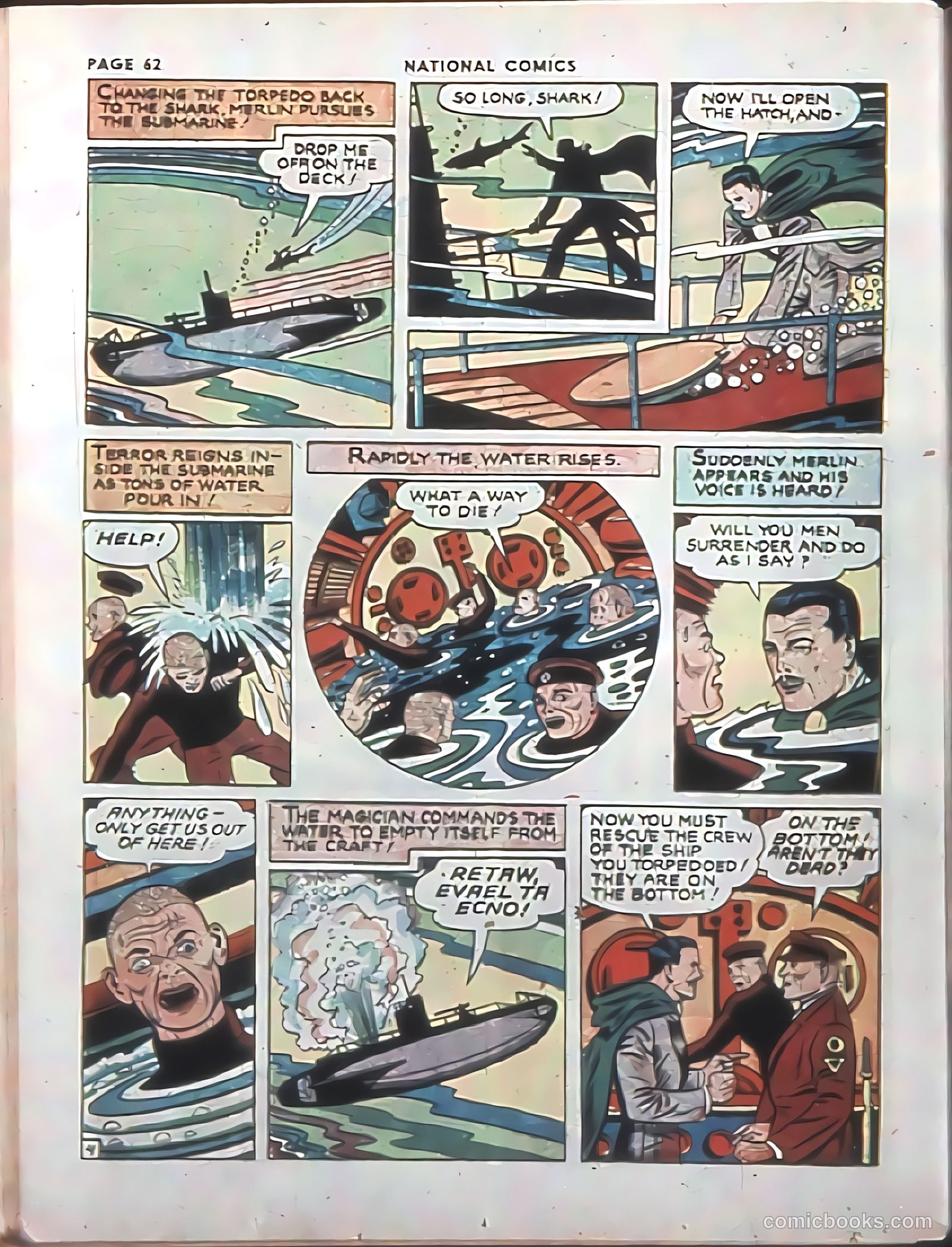 National Comics #12 (1941) — page 64 of 68