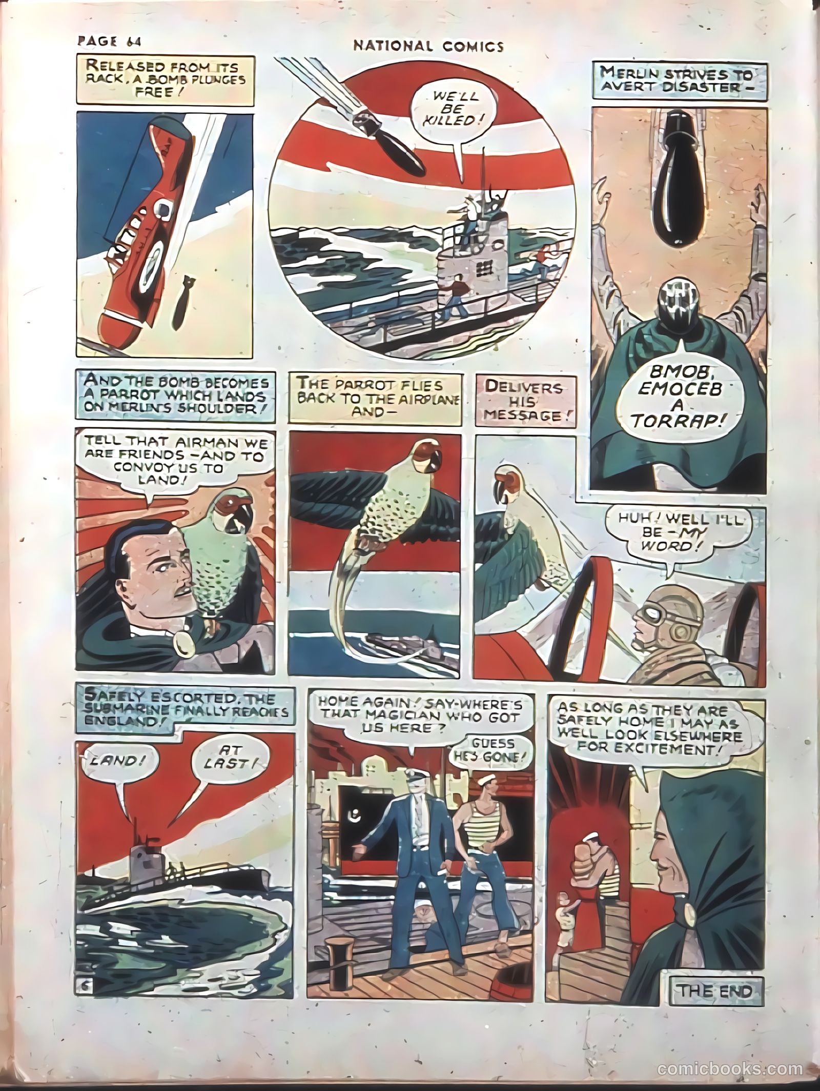 National Comics #12 (1941) — page 66 of 68