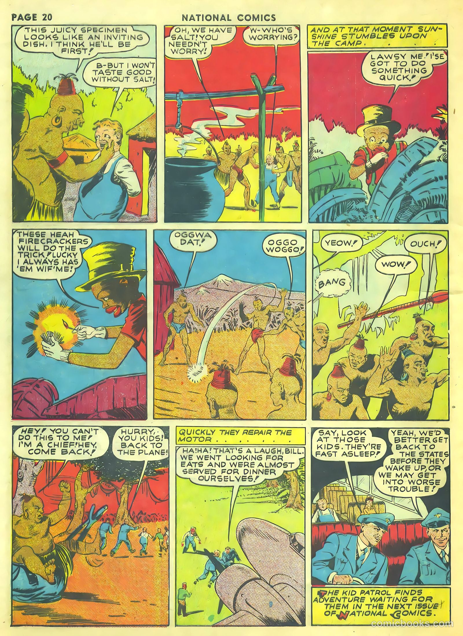 National Comics #13 (1941) — page 22 of 68