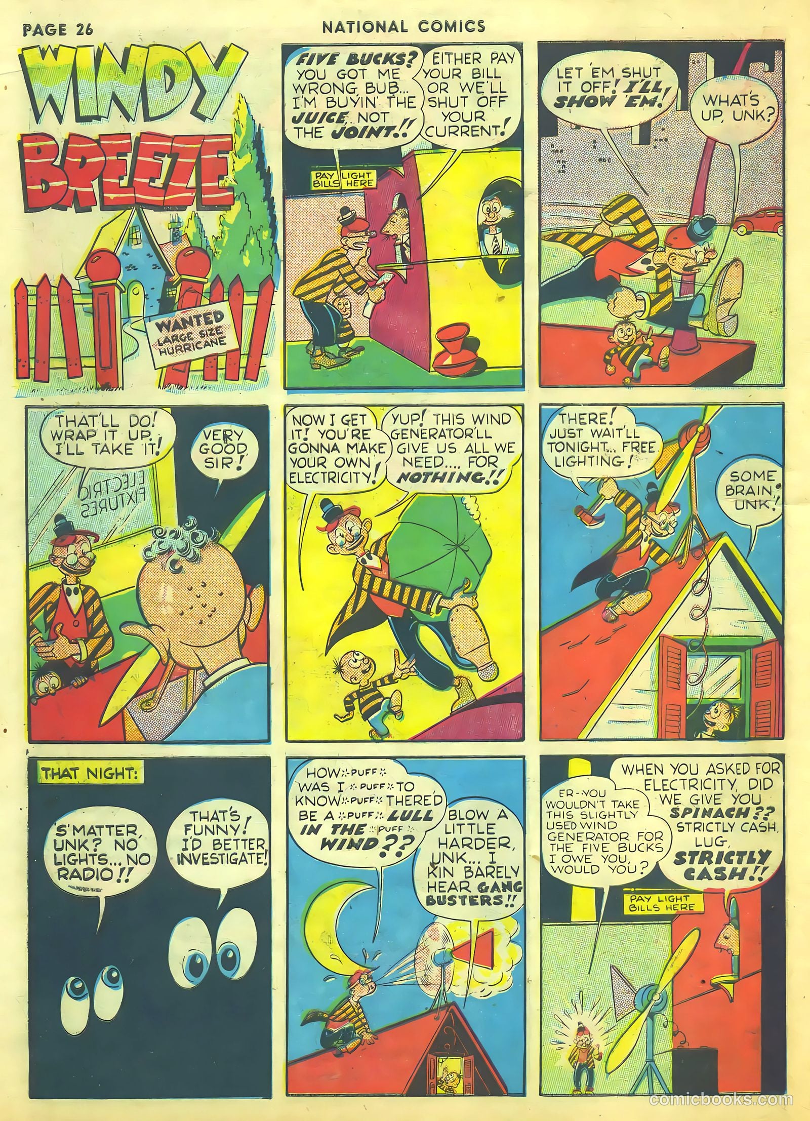National Comics #13 (1941) — page 28 of 68