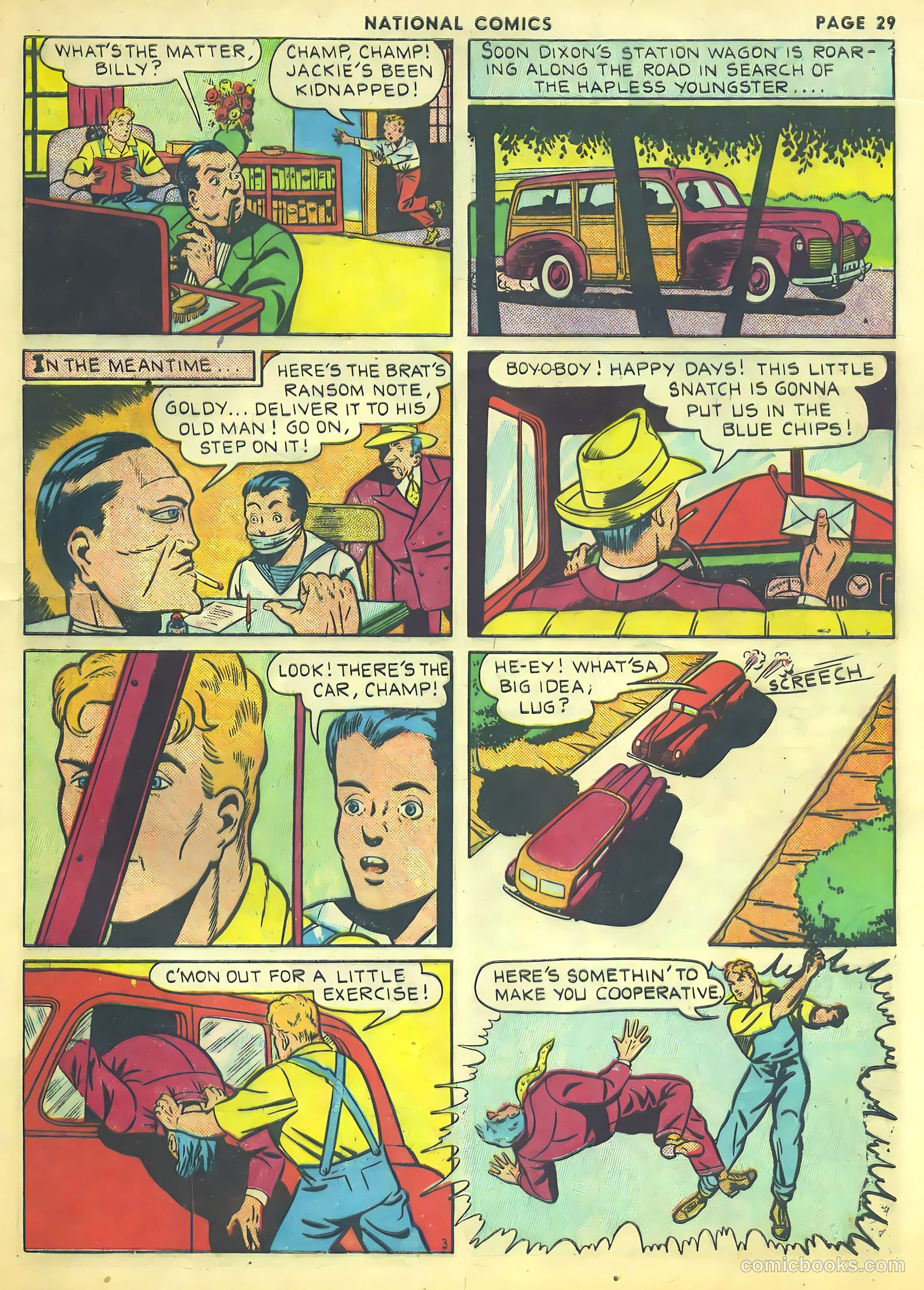 National Comics #13 (1941) — page 31 of 68