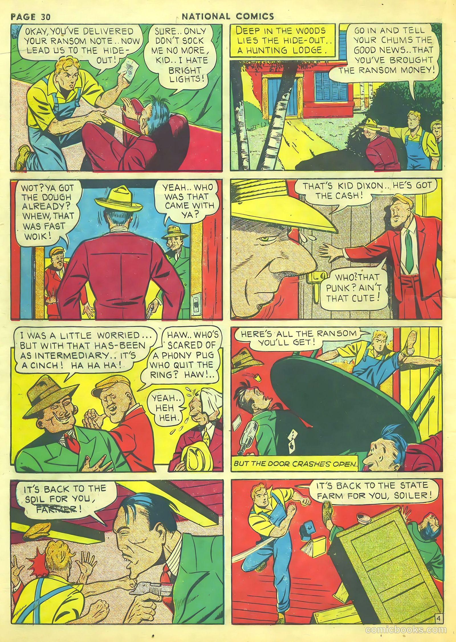 National Comics #13 (1941) — page 32 of 68