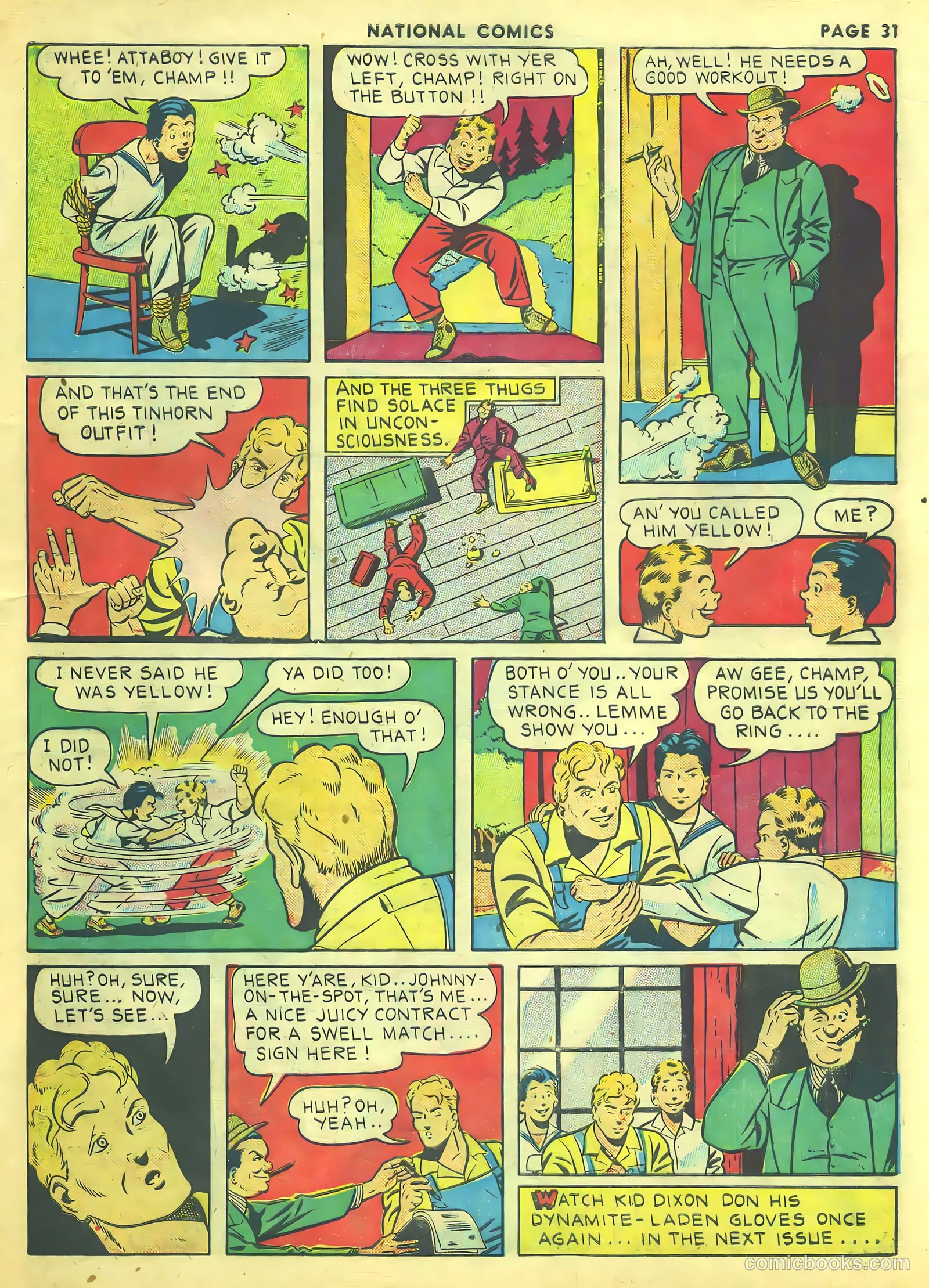 National Comics #13 (1941) — page 33 of 68