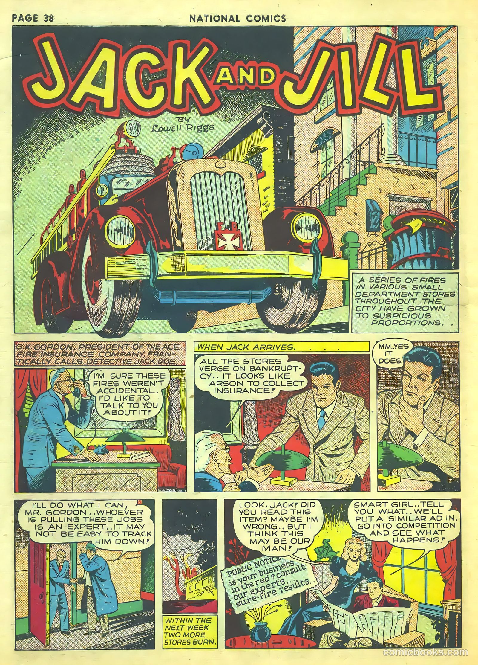 National Comics #13 (1941) — page 40 of 68