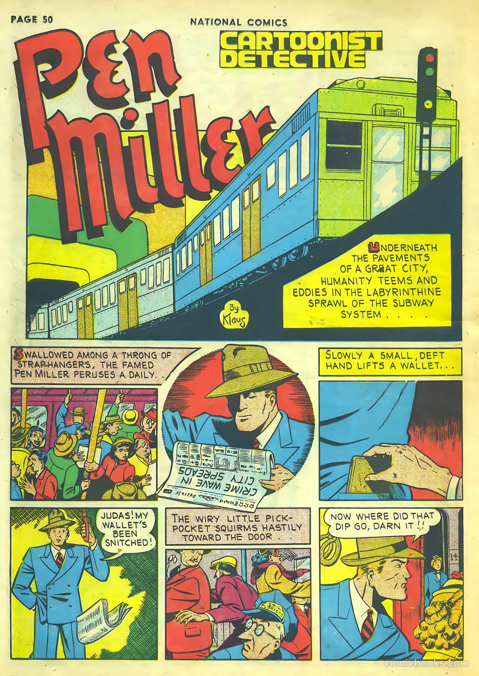 National Comics #13 (1941) — page 52 of 68