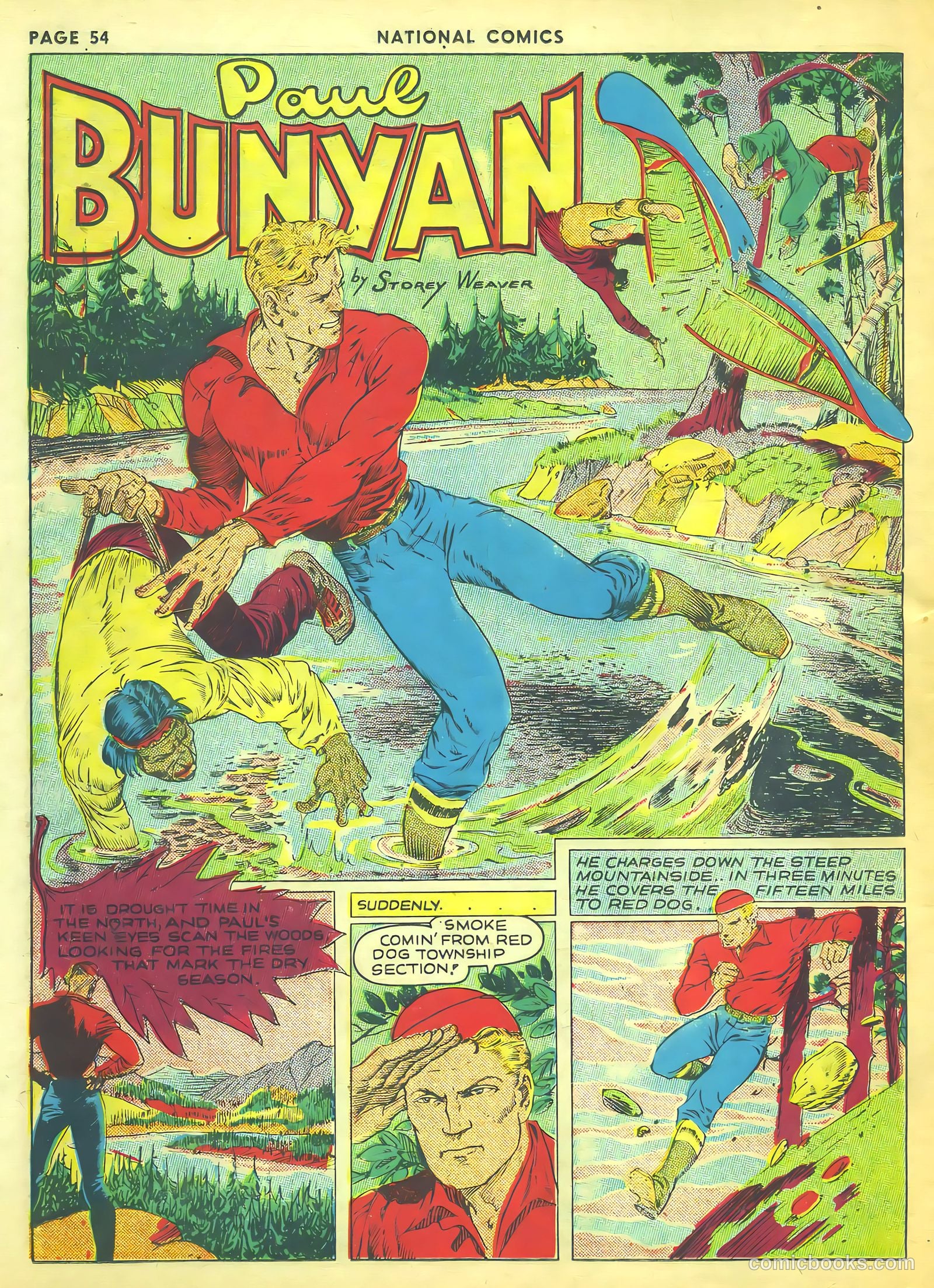 National Comics #13 (1941) — page 56 of 68