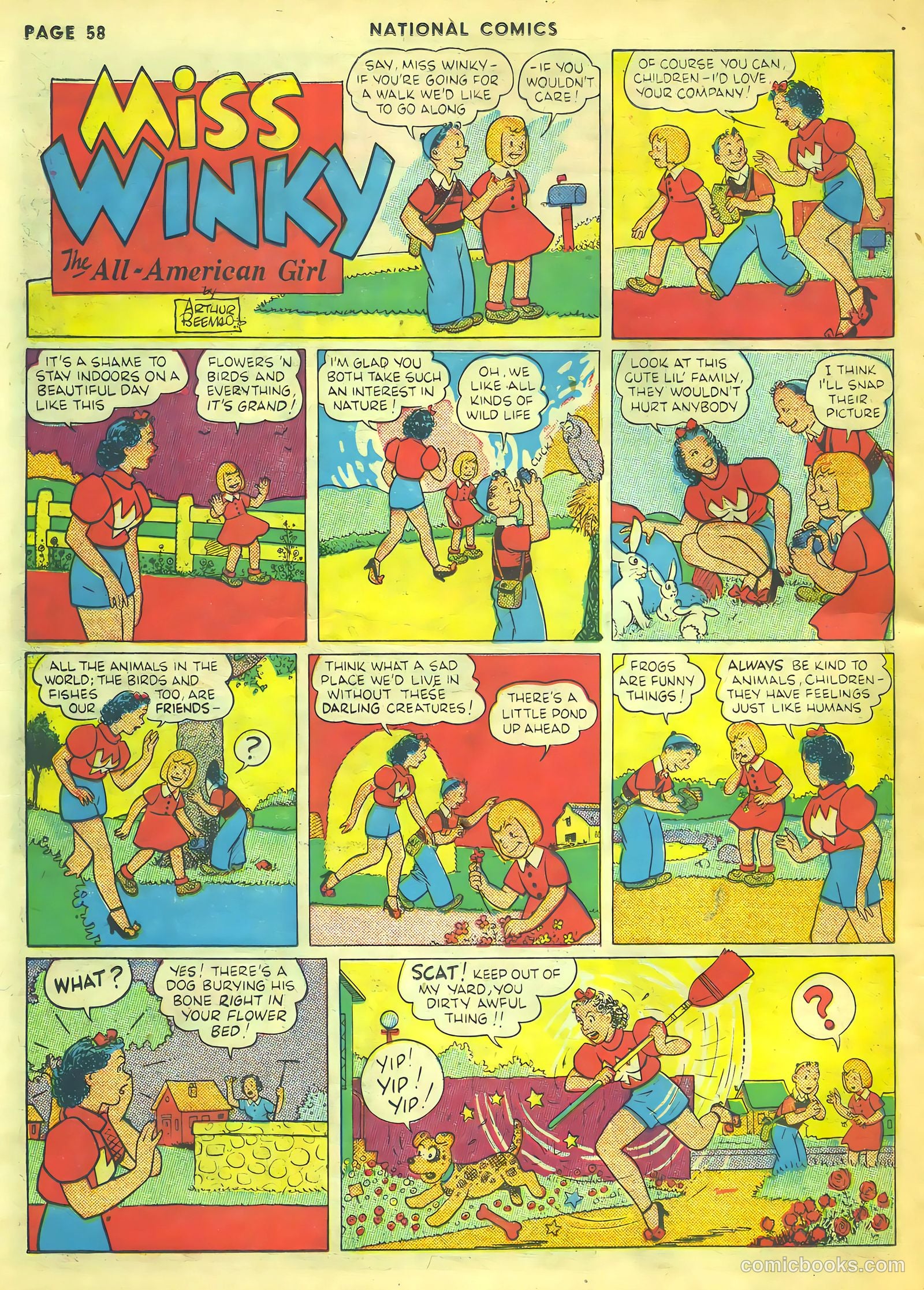 National Comics #13 (1941) — page 60 of 68