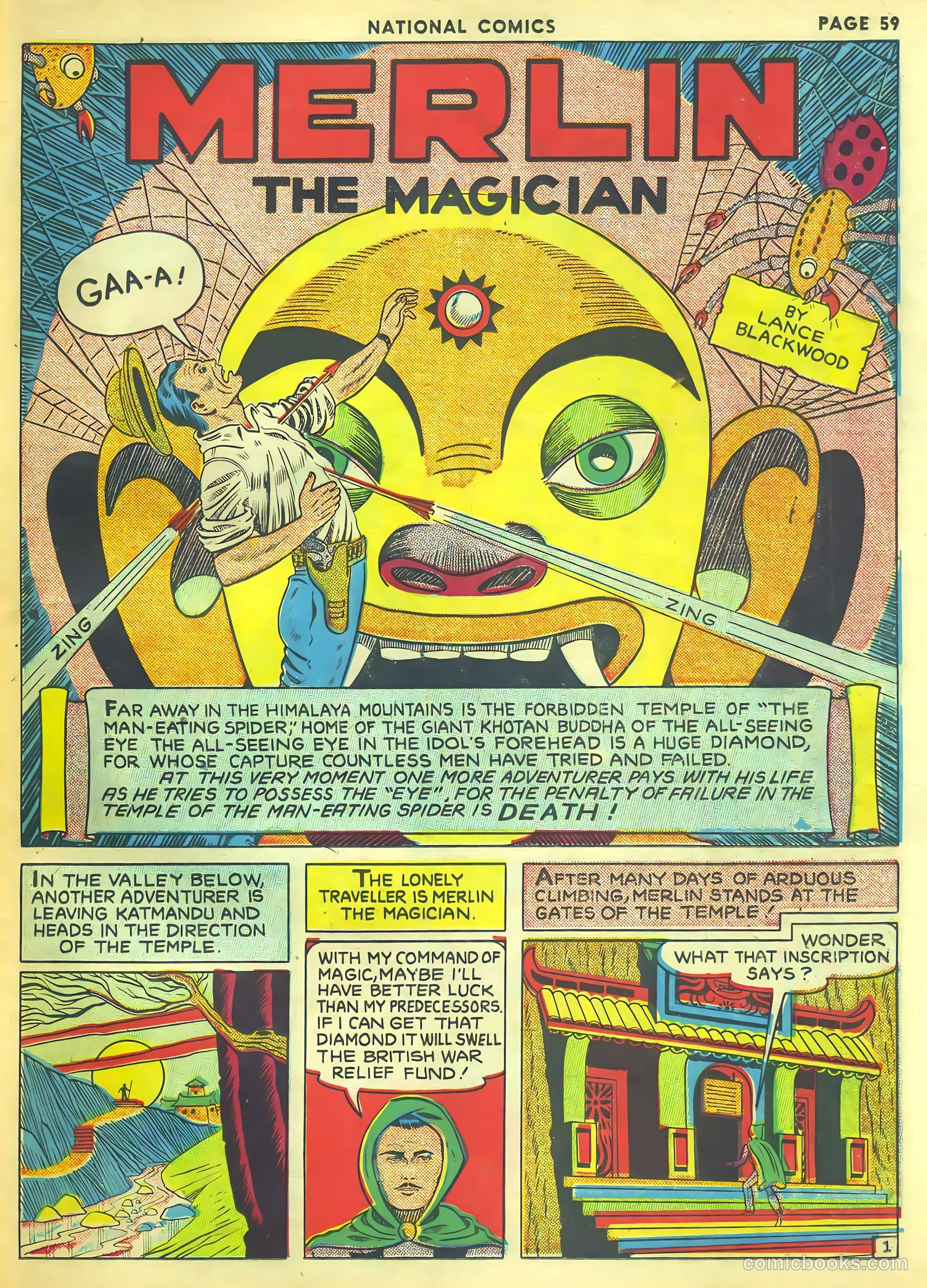 National Comics #13 (1941) — page 61 of 68