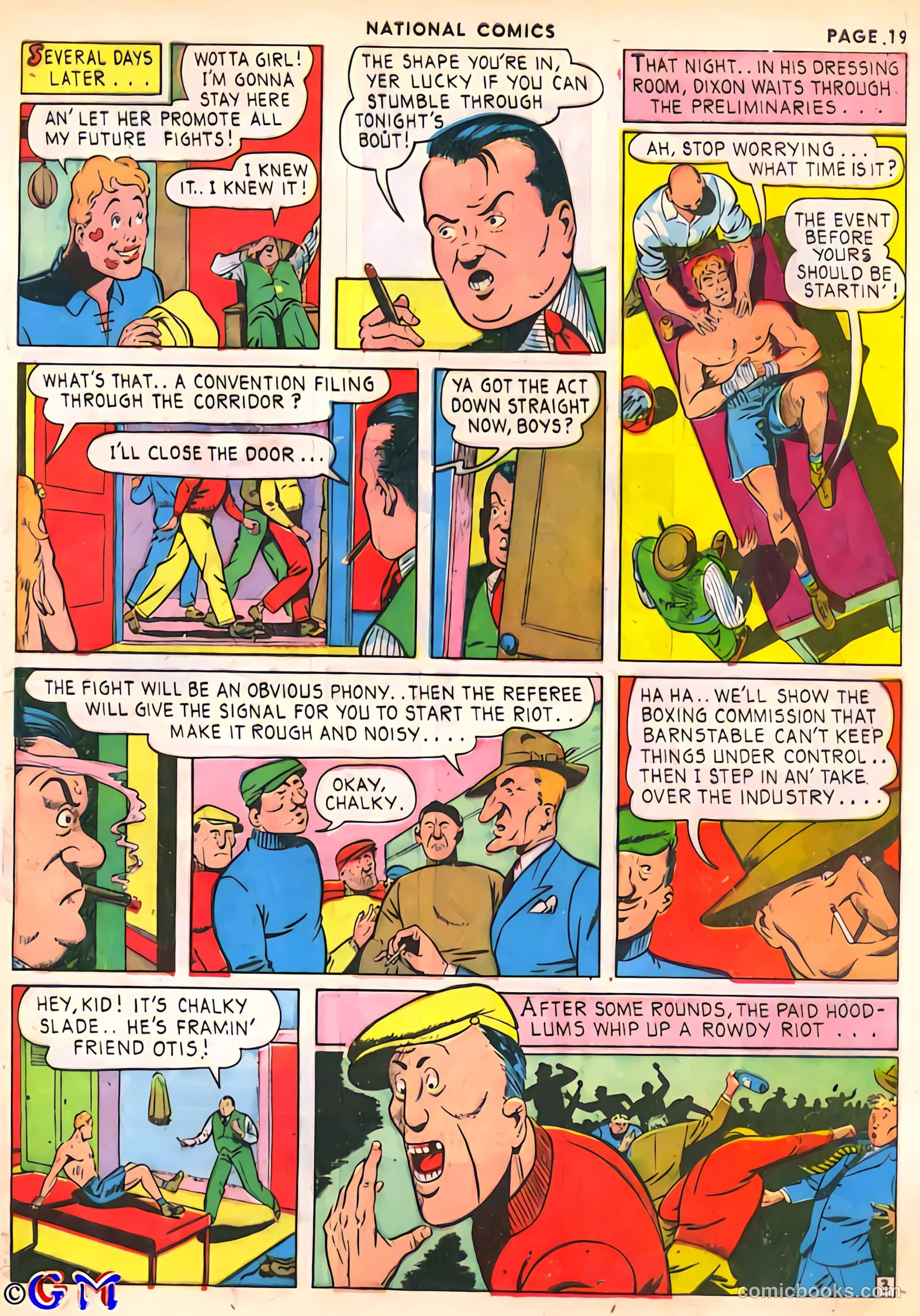 National Comics #14 (1941) — page 19 of 68