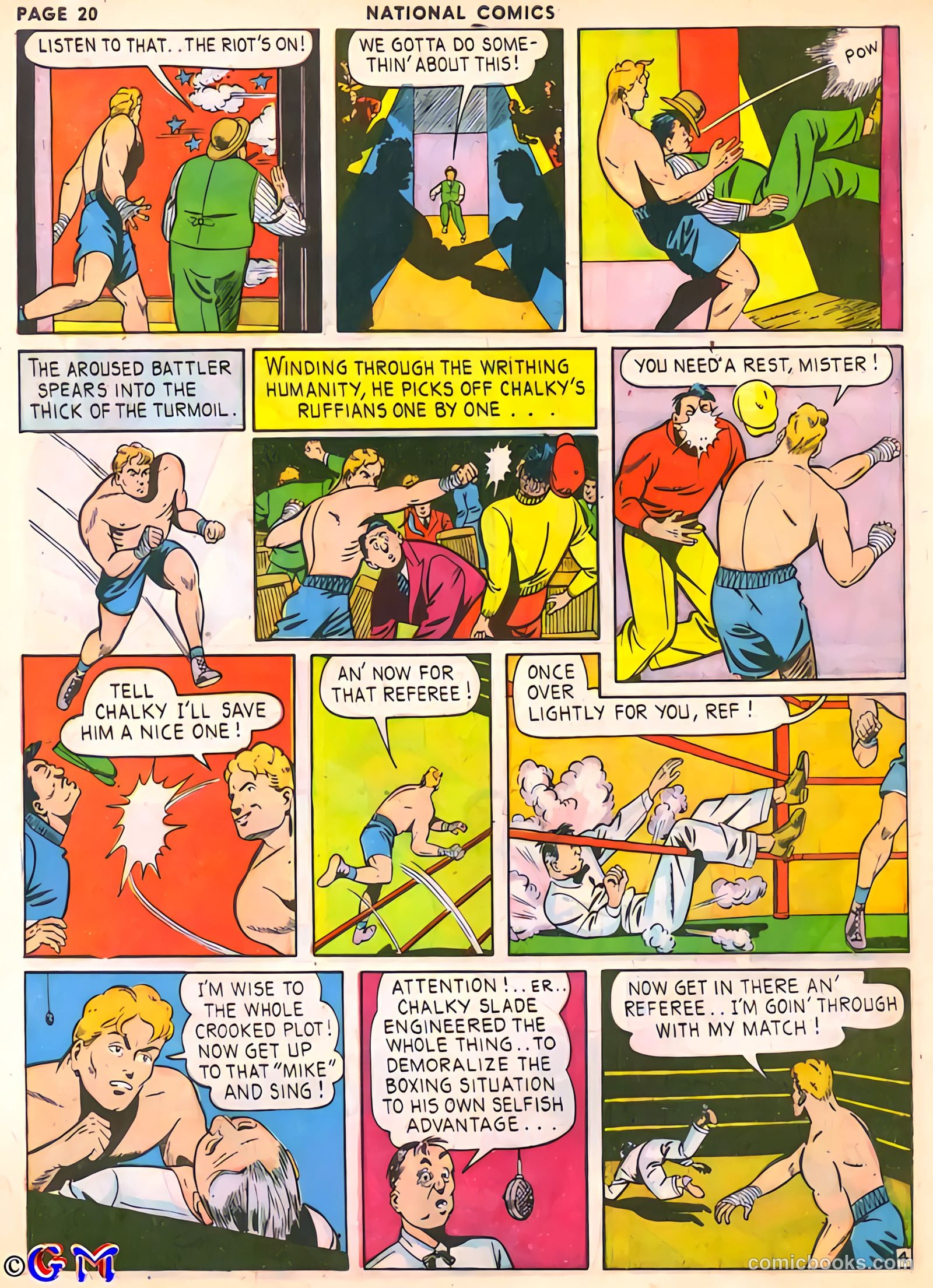 National Comics #14 (1941) — page 20 of 68