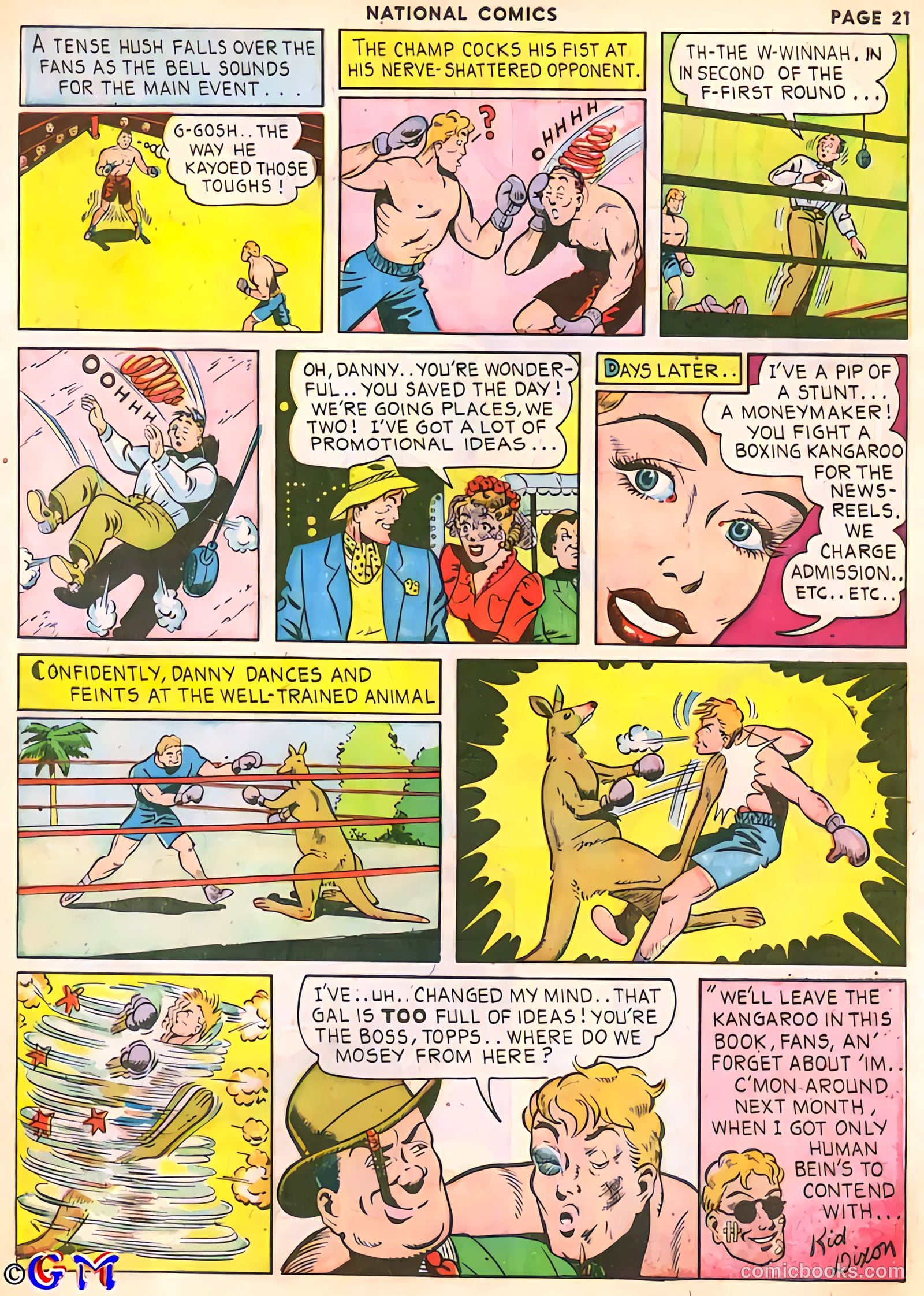 National Comics #14 (1941) — page 21 of 68