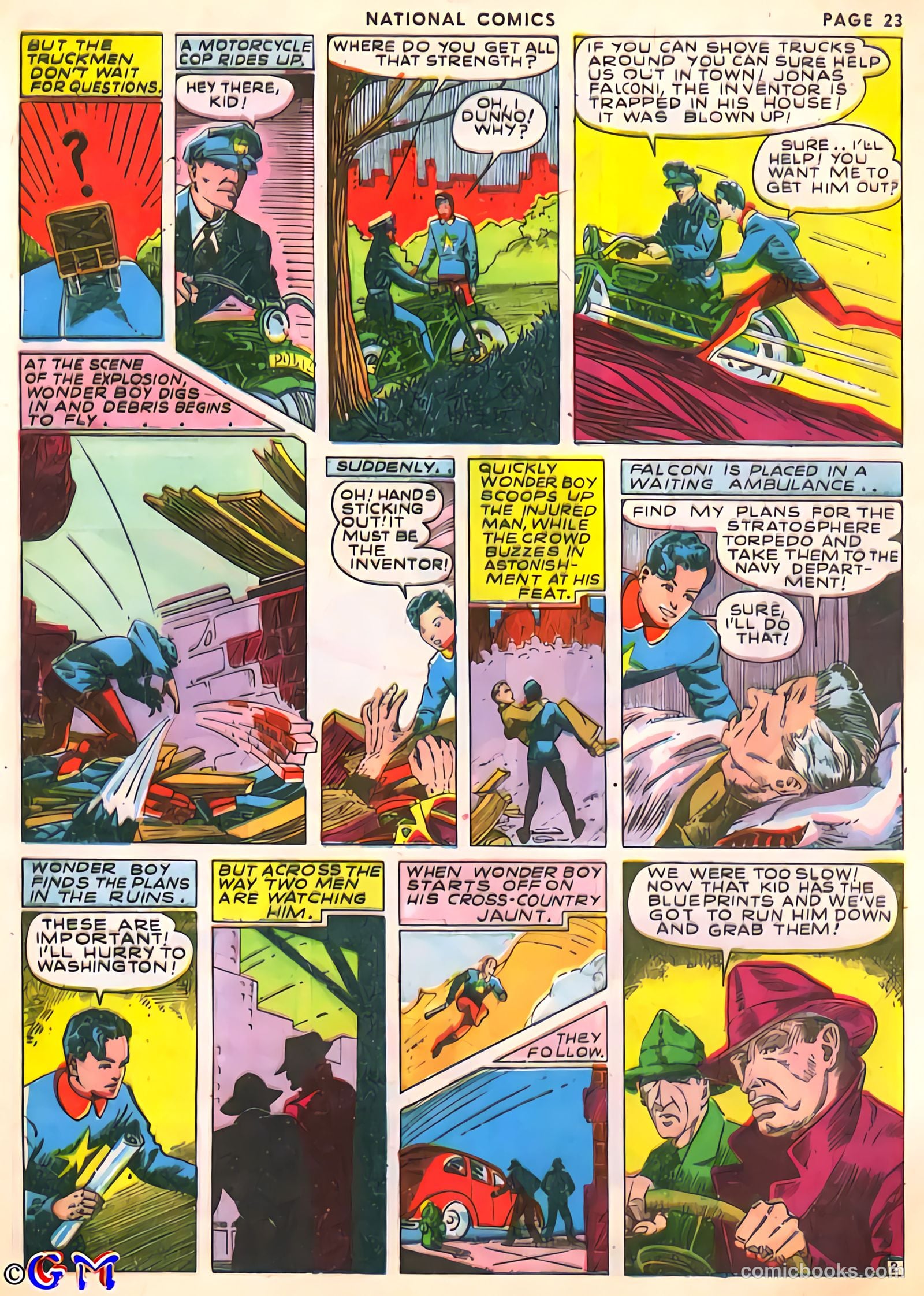 National Comics #14 (1941) — page 23 of 68