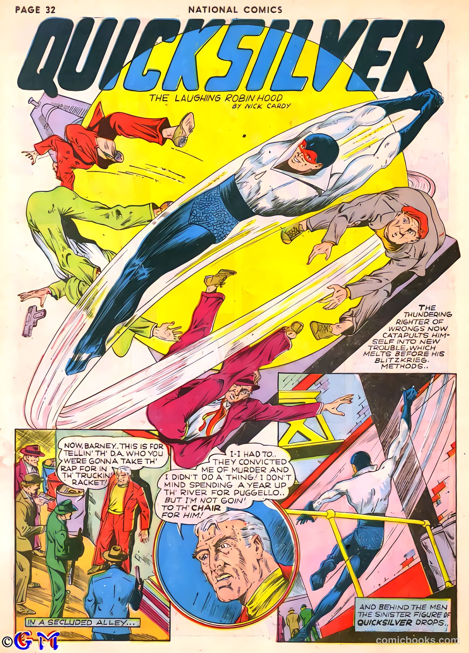 National Comics #14 (1941) — page 32 of 68