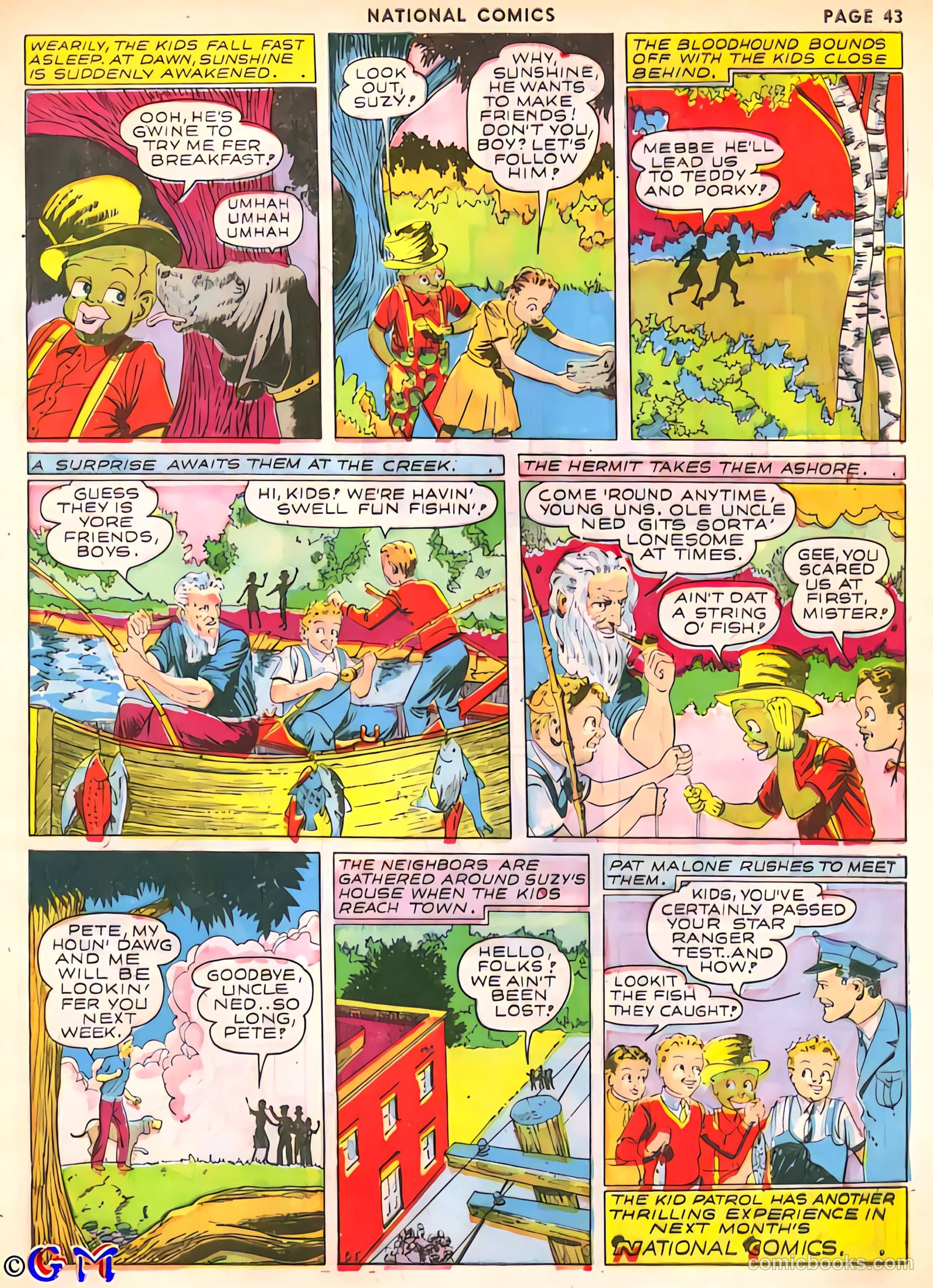 National Comics #14 (1941) — page 43 of 68