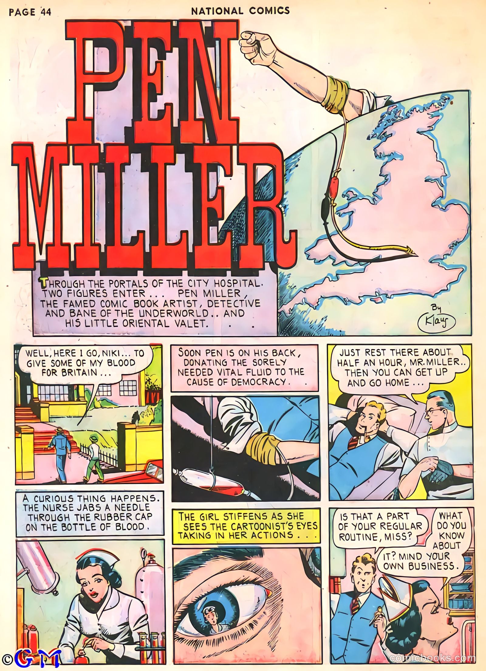 National Comics #14 (1941) — page 44 of 68