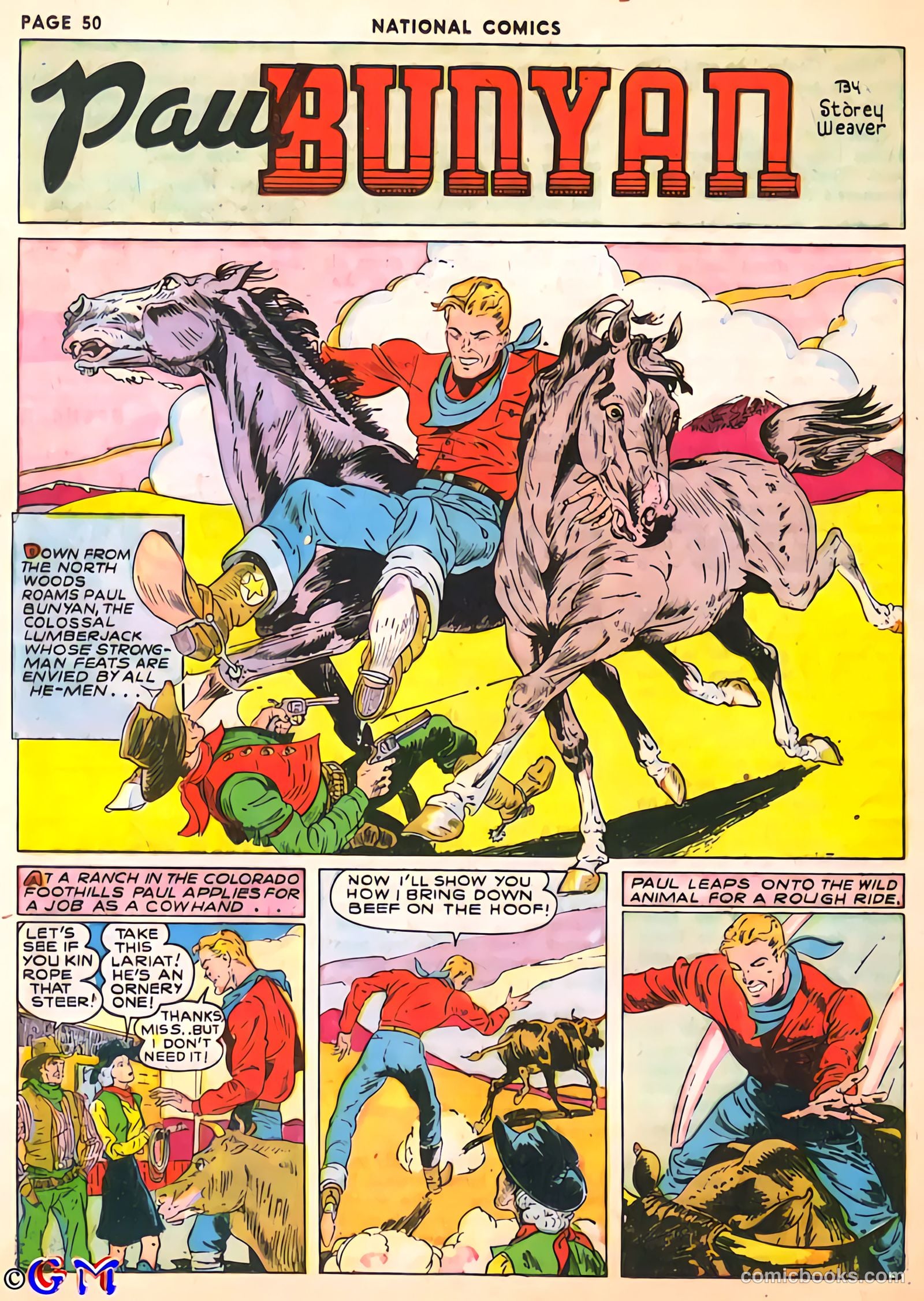 National Comics #14 (1941) — page 50 of 68